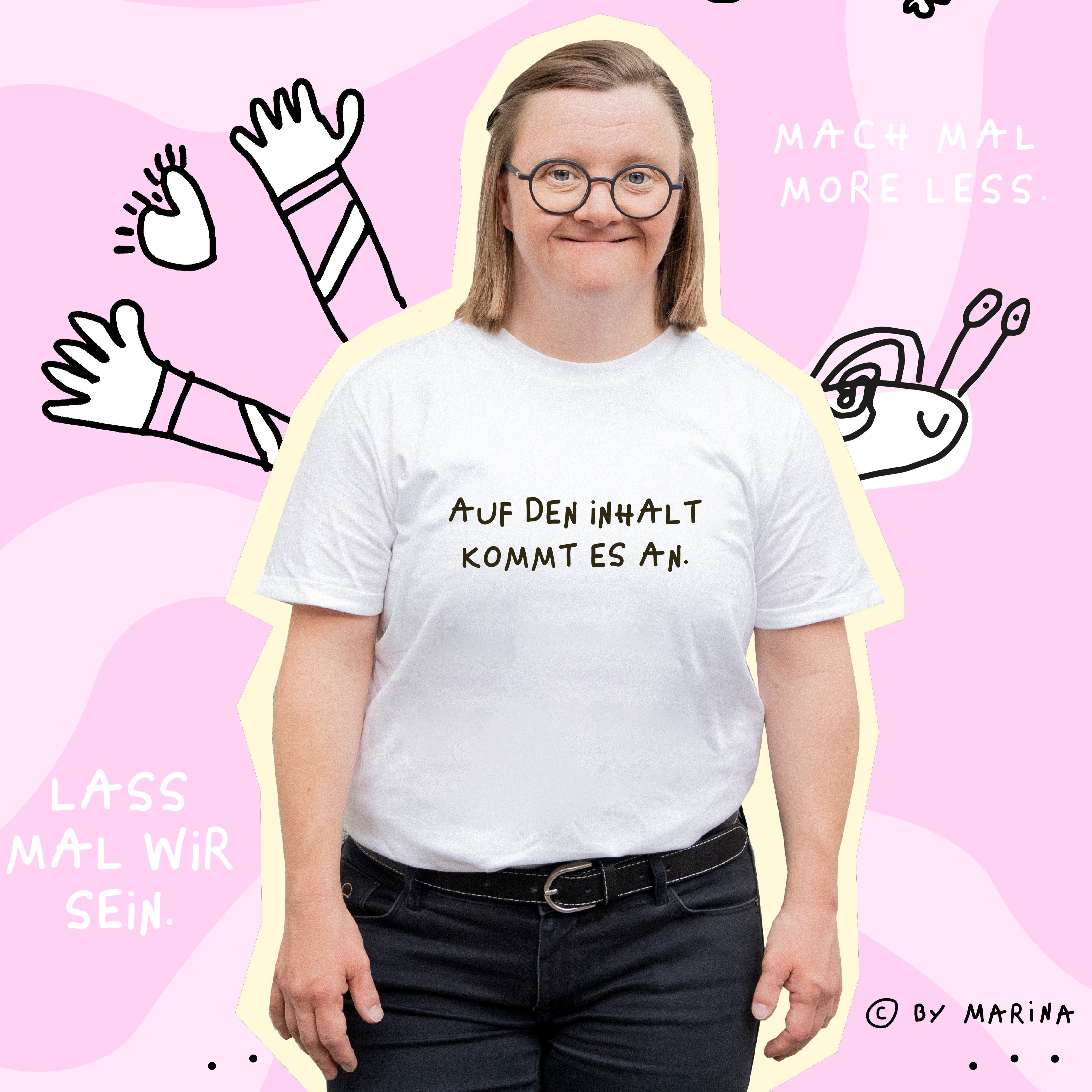 MARI&ANNE T-Shirt "LASS MAL WIR SEIN"