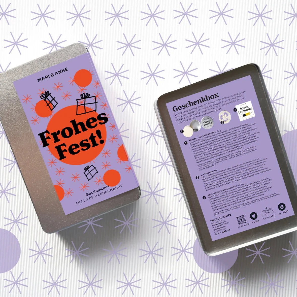 MARI&ANNE Geschenkbox Frohes Fest