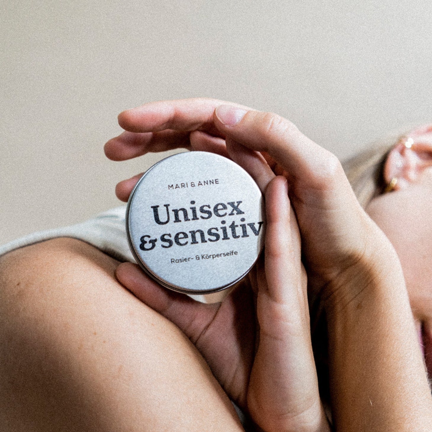 MARI&ANNE Rasierseife "Unisex und Mehr" 20g - Mit Dose