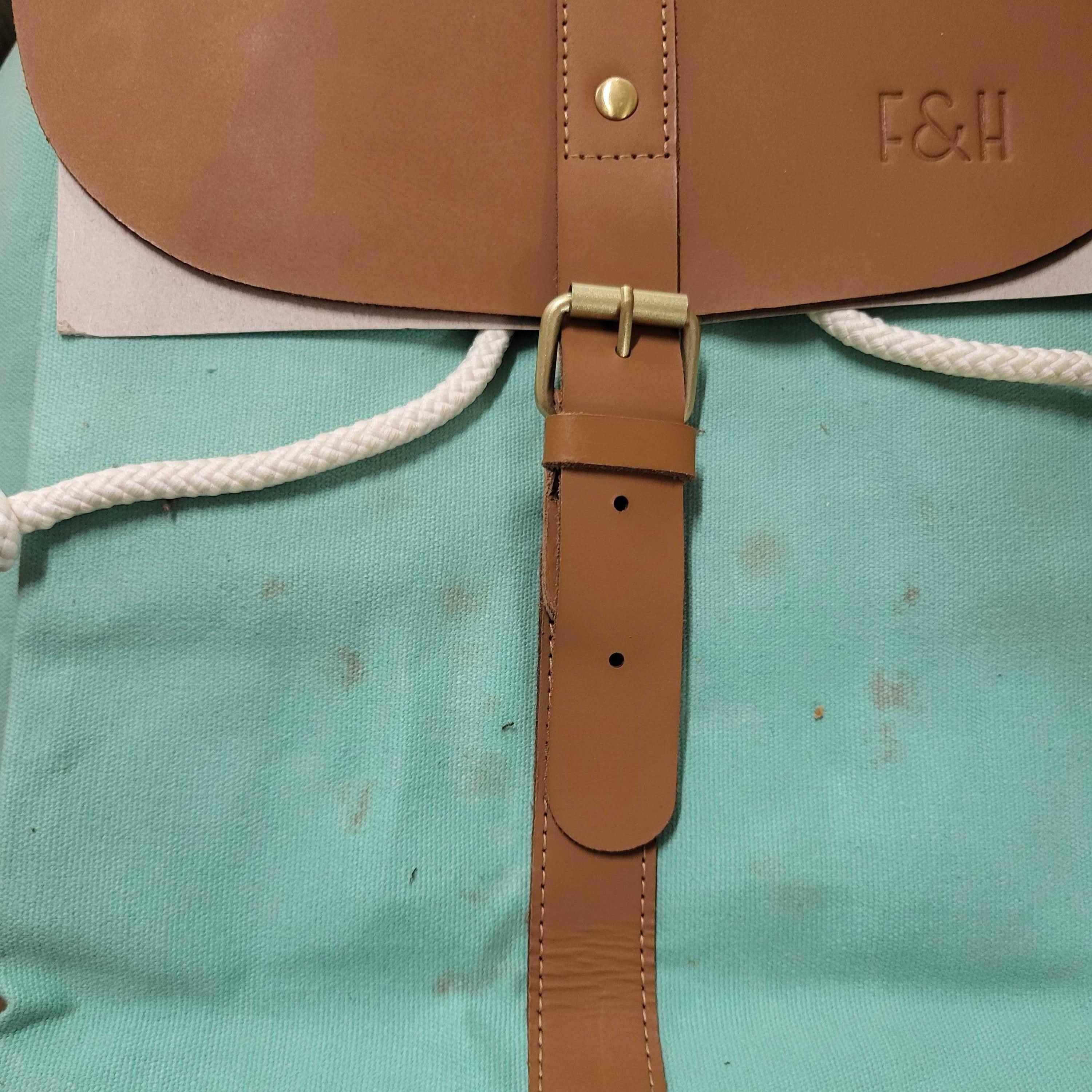 Fitz & Huxley Rucksack "SOLSTICE" mint - Dritte Wahl