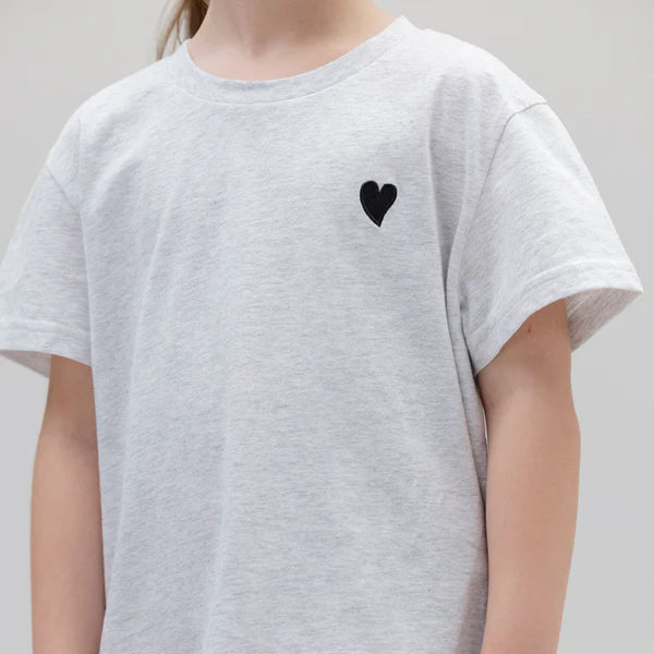 Hey Honey Kids Shirt 122 Grey Melange