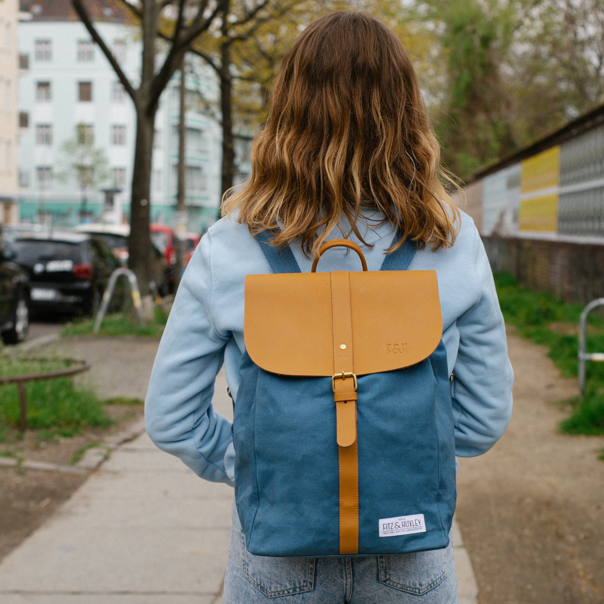 Fitz & Huxley Rucksack "SOLSTICE" Big jeans