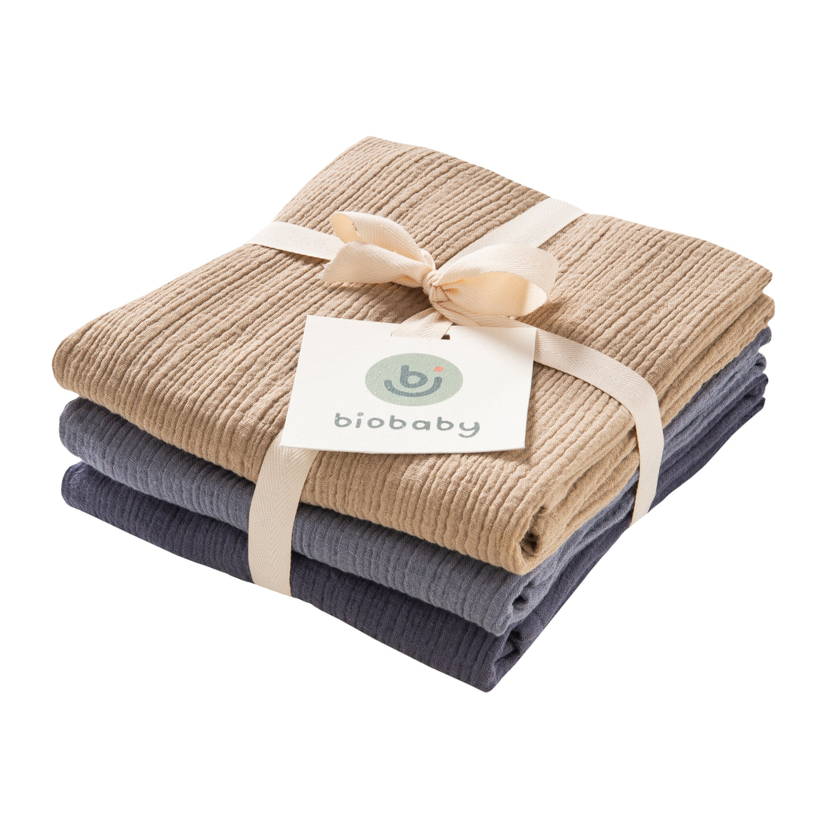 People Wear Organic Mulltuch 3er-Pack
