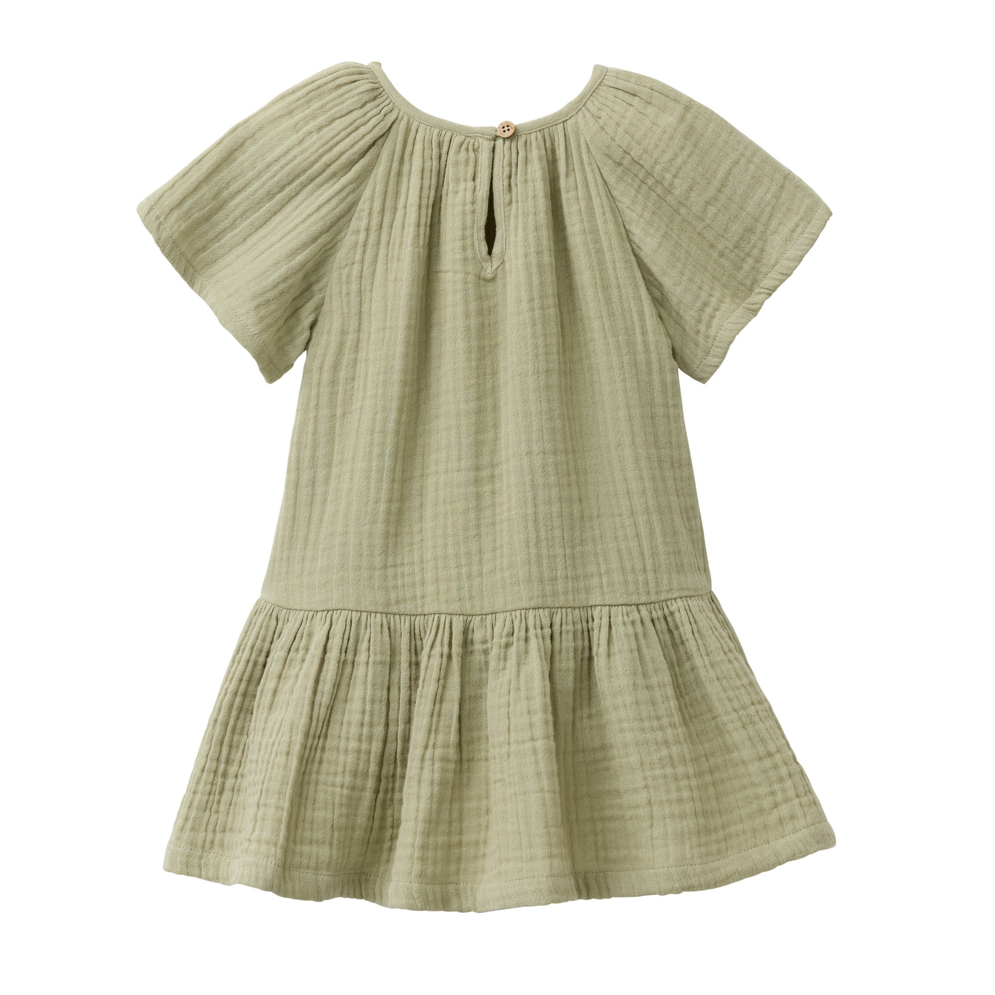 People Wear Organic Musselin-Kleid GOTS