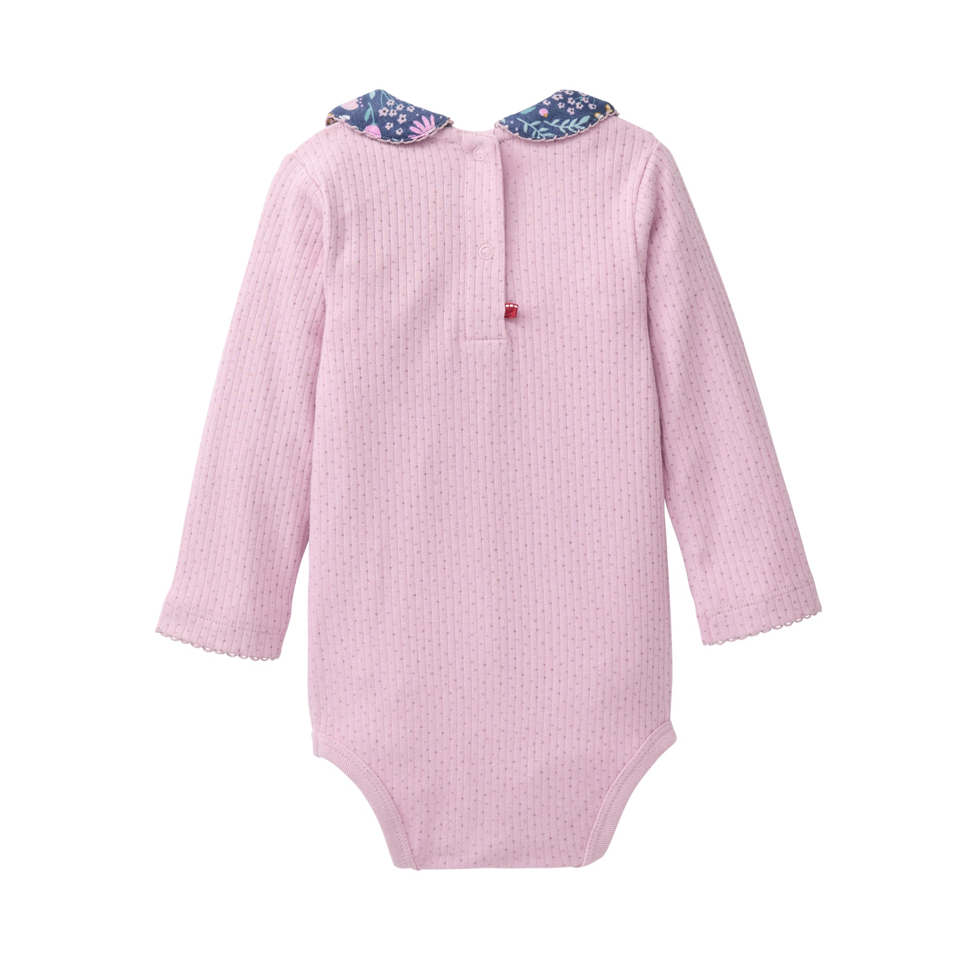 People Wear Organic Langarm-Body Kragen GOTS