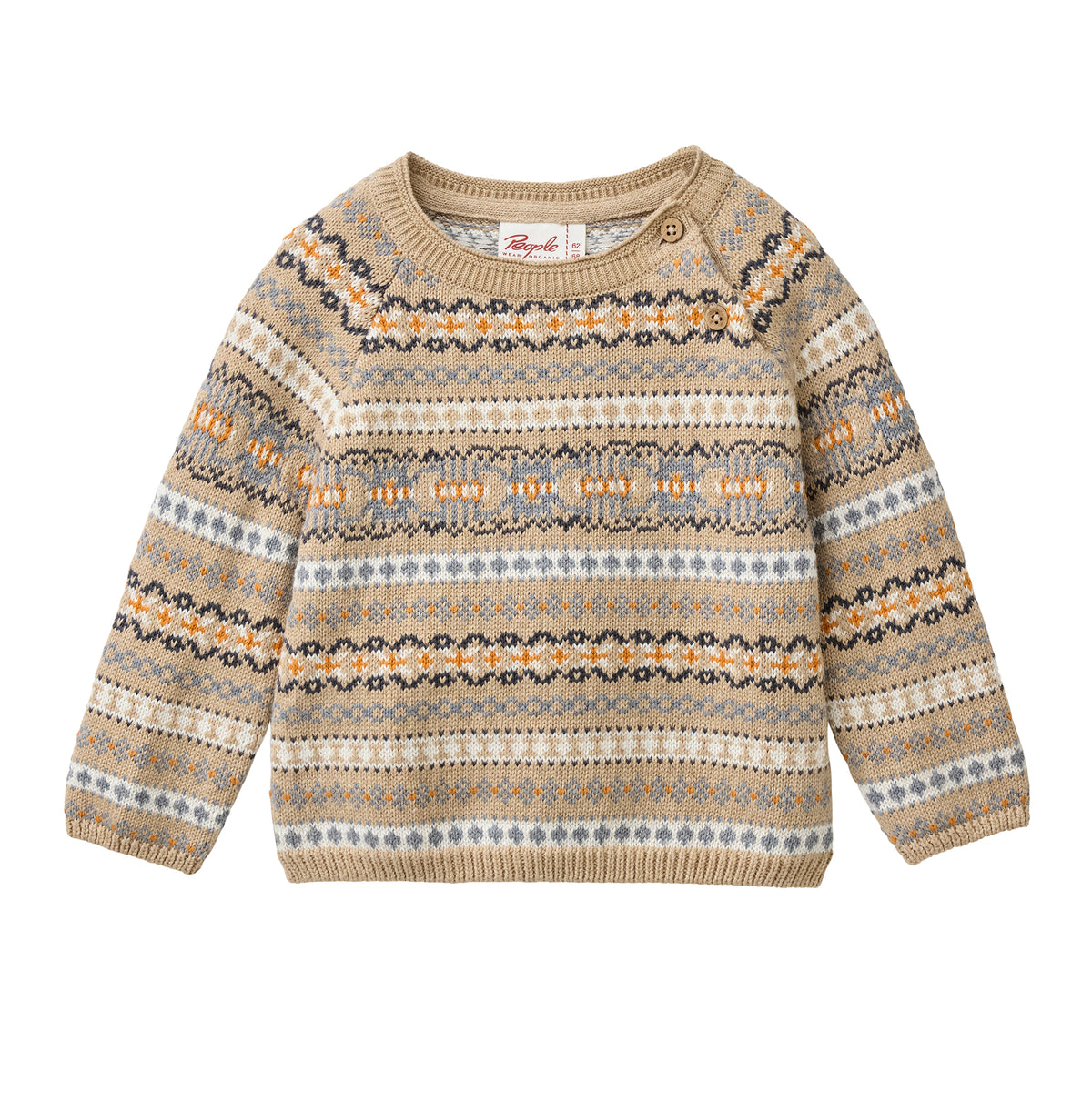 People Wear Organic Strick-Pullover GOTS