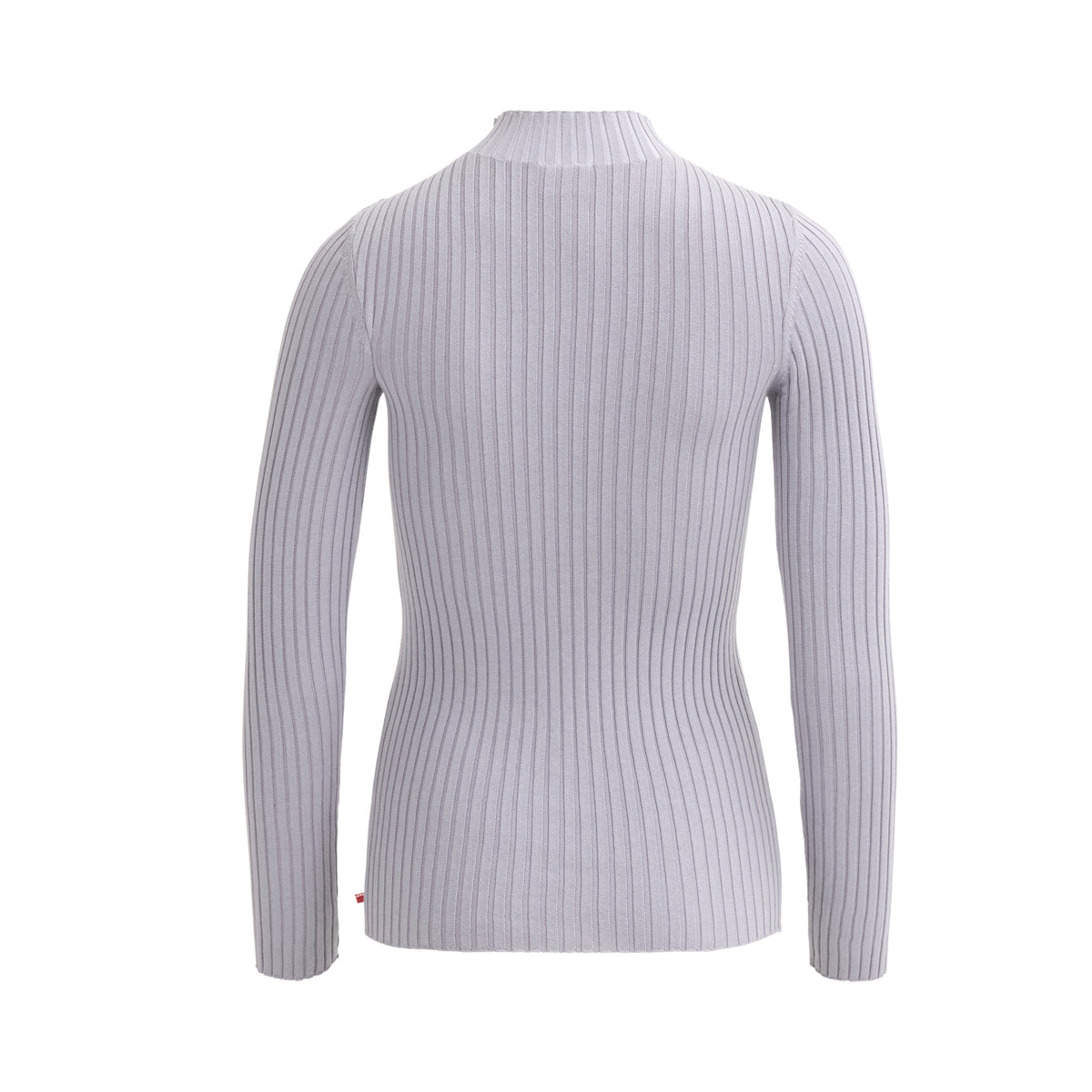 People Wear Organic Rippstrick-Pullover Stehkragen GOTS