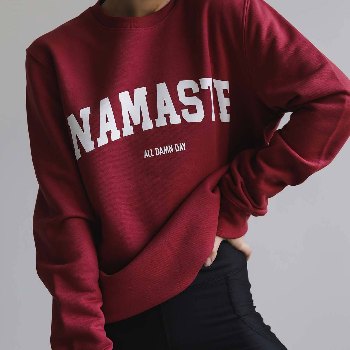 Mady Morrison Sweater "Namaste"