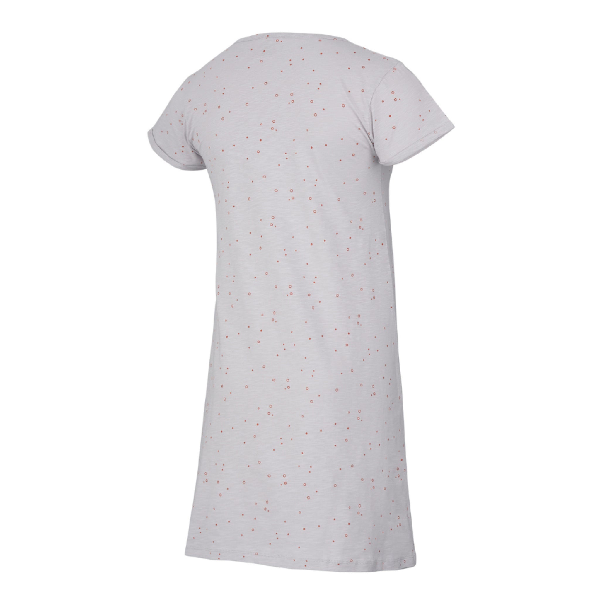 loud + proud Kleid Slub Jersey mit Druck - Stone