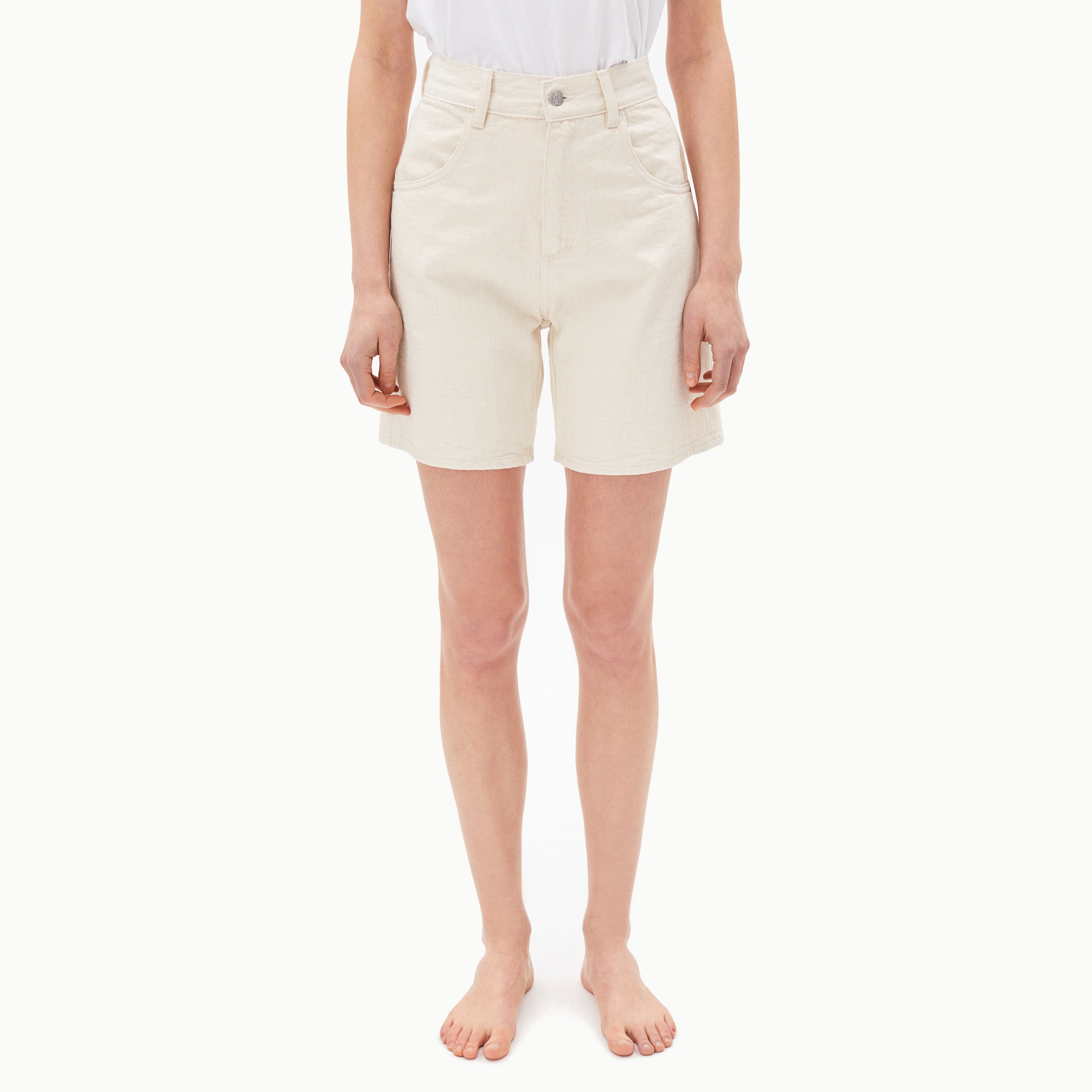 ARMEDANGELS Jeansshorts "FREYMAA UNDYED" - undyed