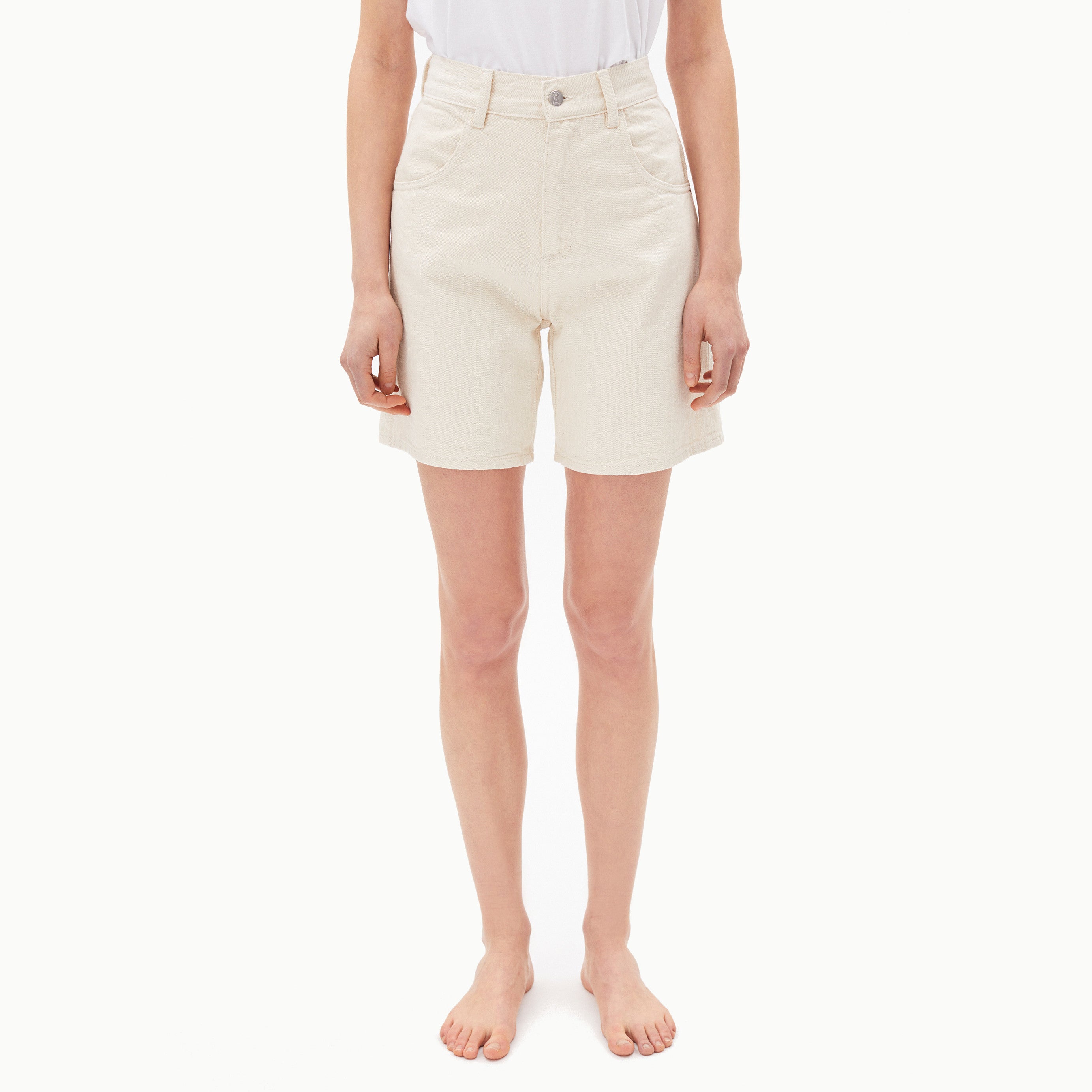 ARMEDANGELS Jeansshorts "FREYMAA UNDYED"