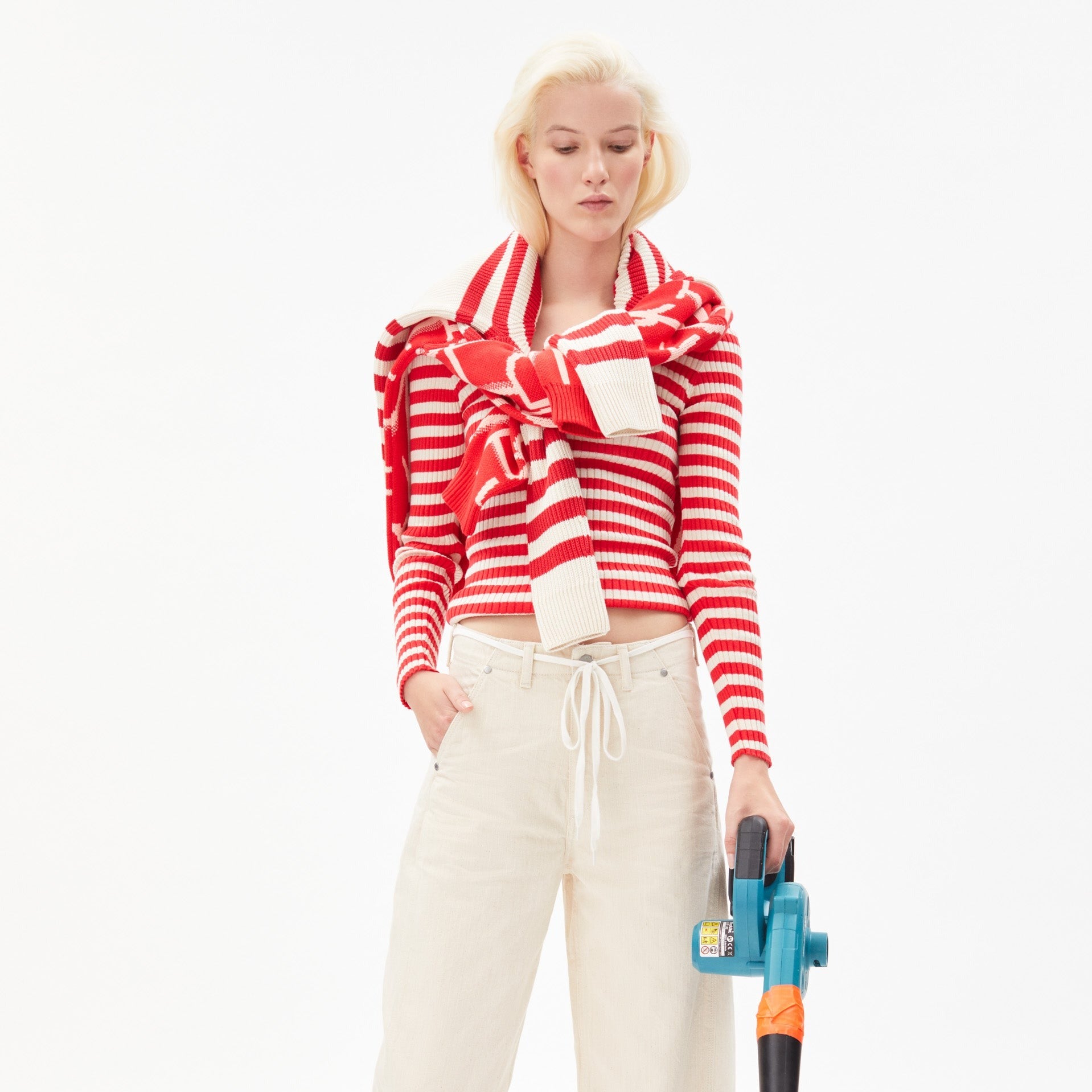 ARMEDANGELS Pullover "ALAANIA CREWNECK STRIPE"