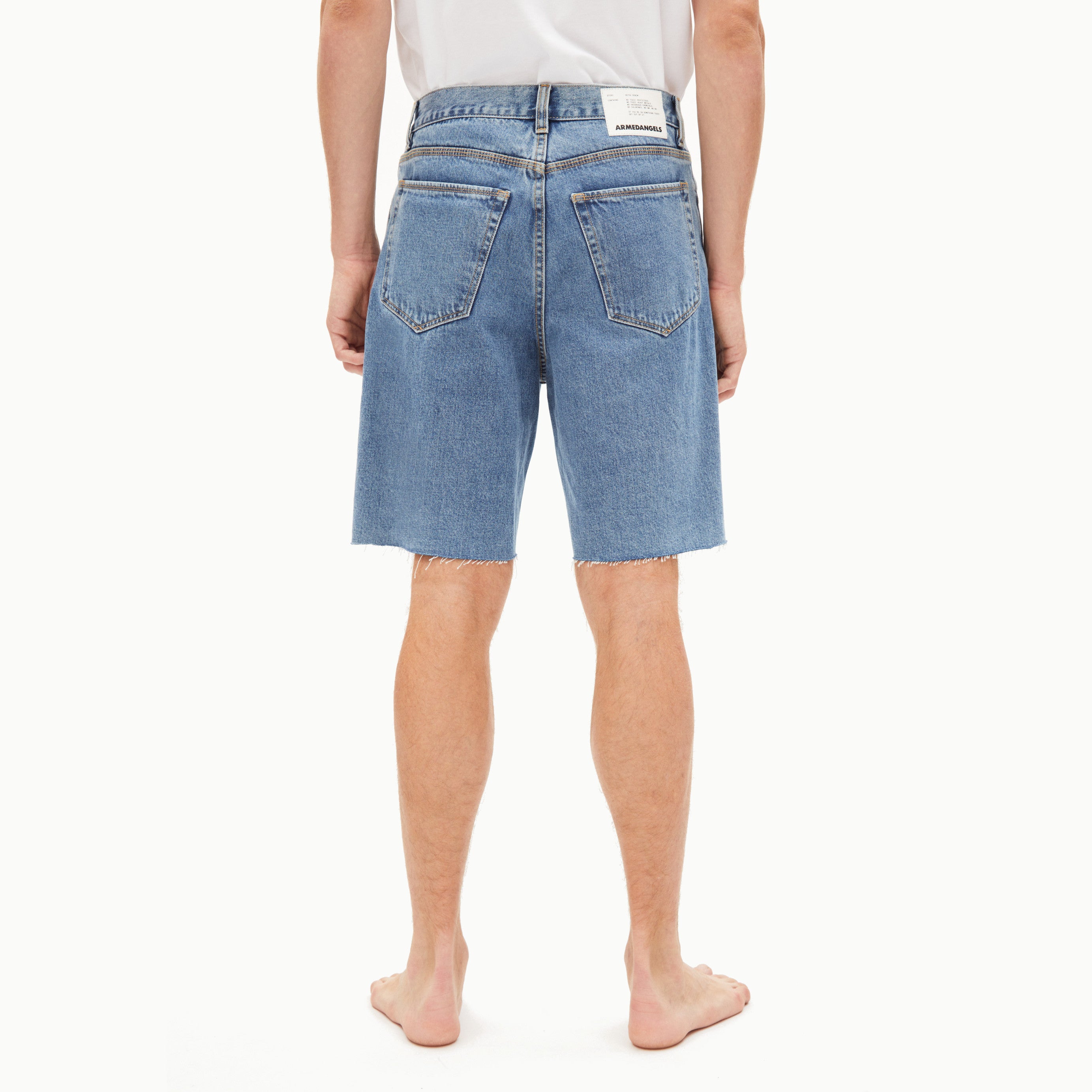 ARMEDANGELS Herren Jeansshorts "AASKO" - moon stone blue