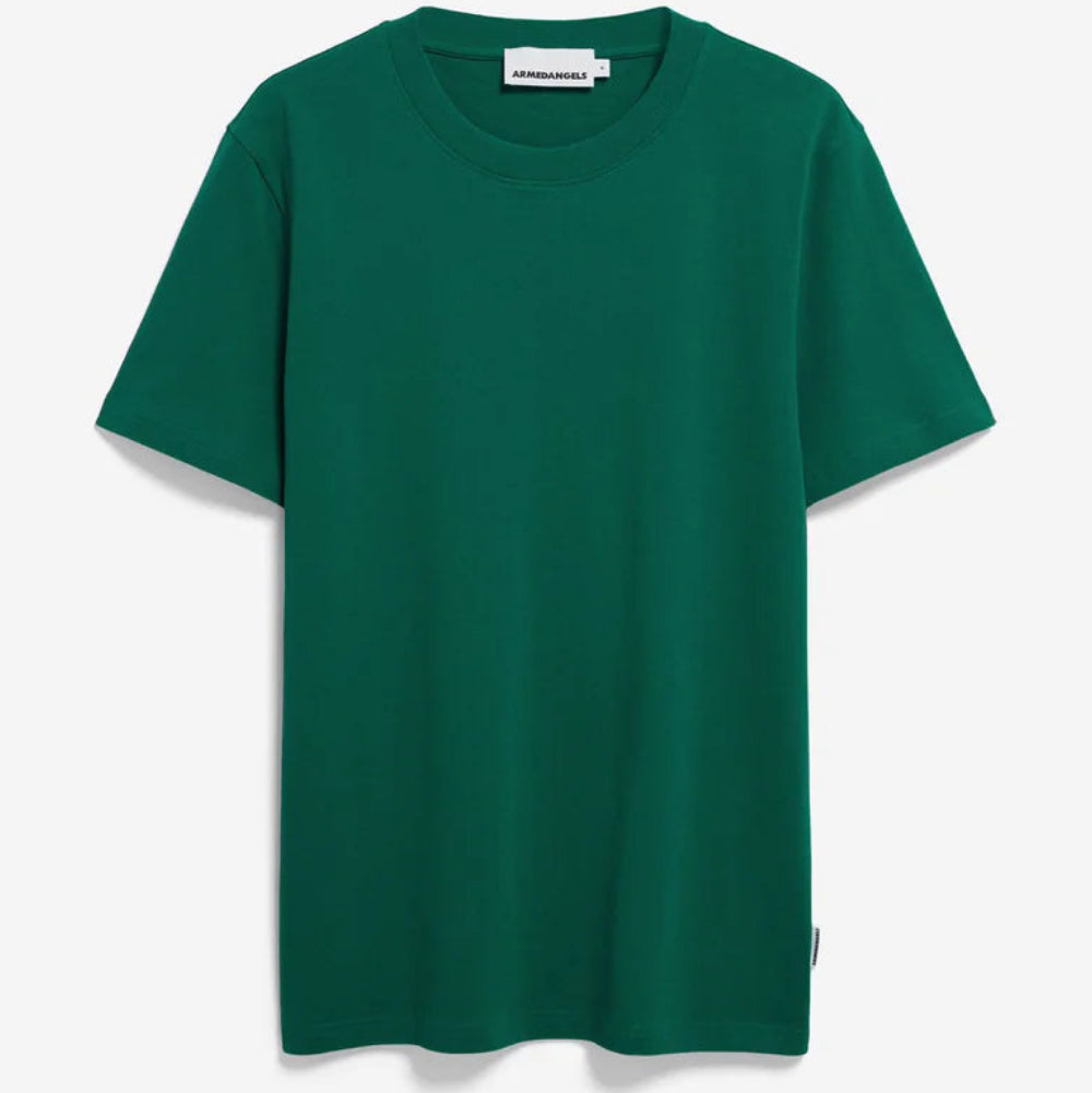 ARMEDANGELS T-Shirt "MAARKOS" Emerald Green