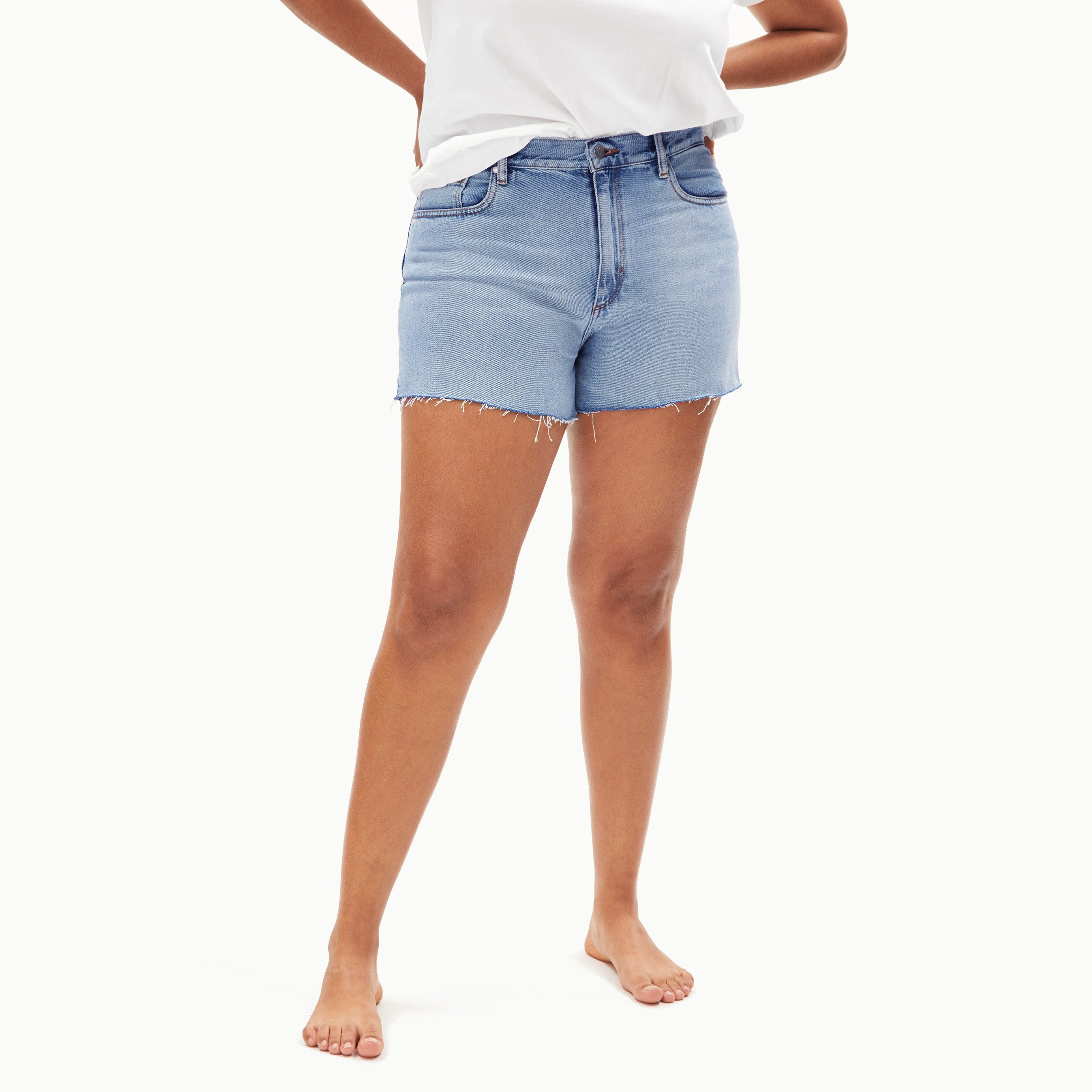 ARMEDANGELS Jeansshorts "MALEAA" - faded blue