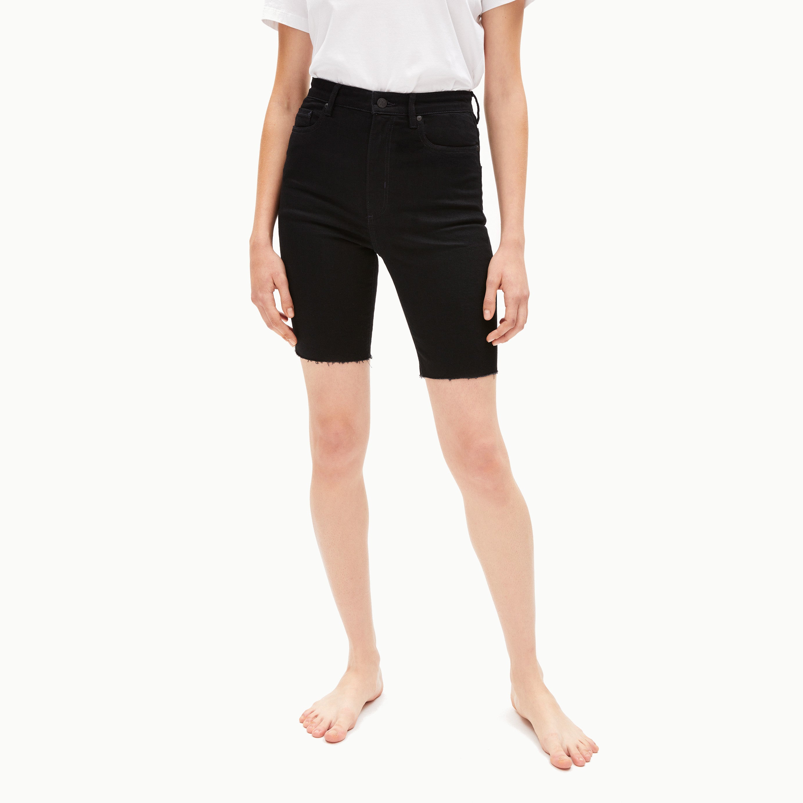 ARMEDANGELS Jeansshorts "TAJAA SKINNY" - rinse black