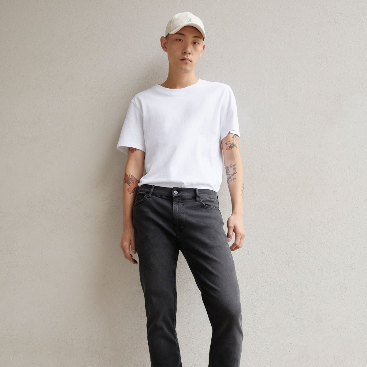 ARMEDANGELS Herren Slim Fit Jeans "IAAN X STRETCH" - black washed