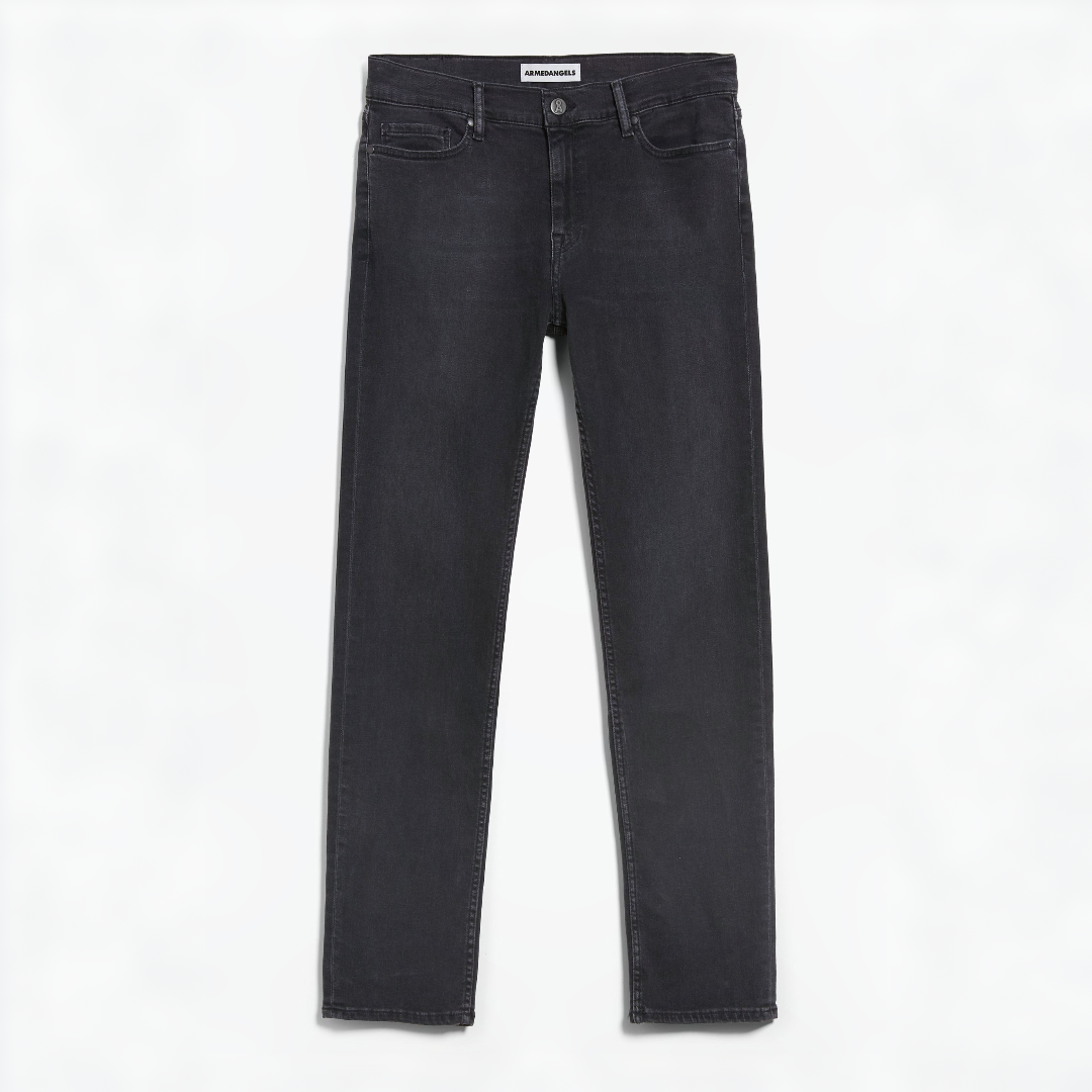 ARMEDANGELS Herren Slim Fit Jeans "IAAN X STRETCH" - black washed 31