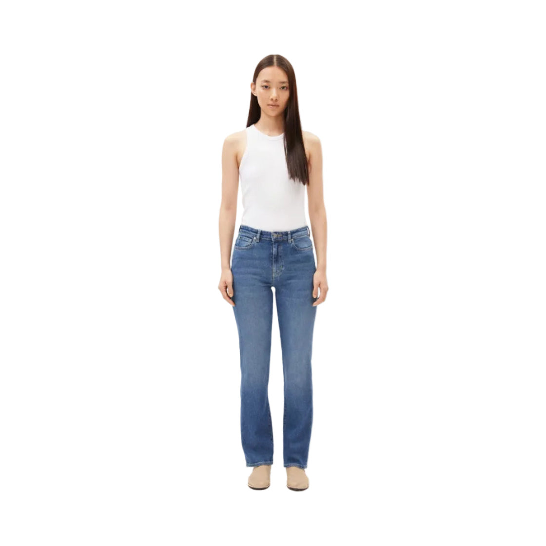 ARMEDANGELS Damen Straight Jeans 5 Pockets "CARENAA"