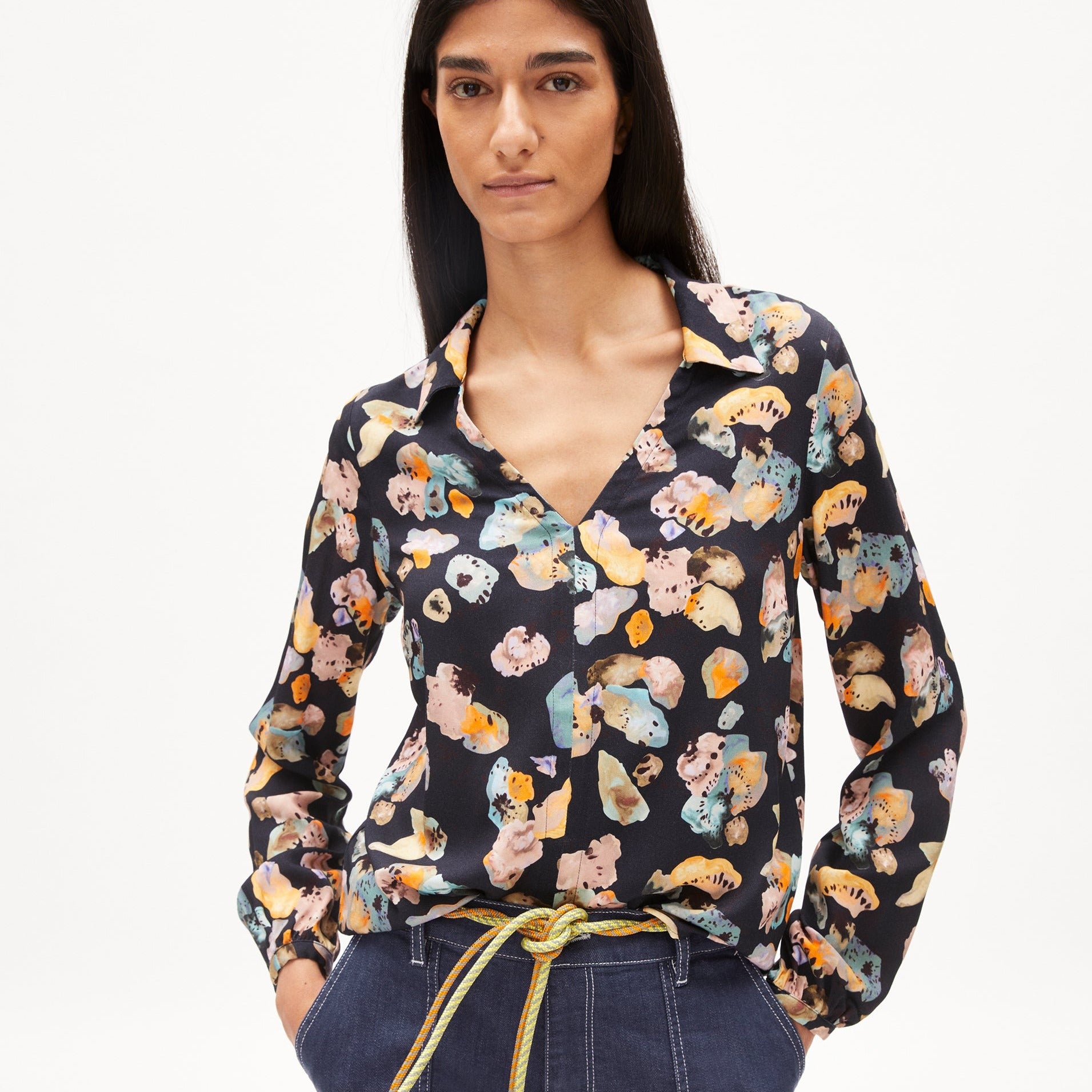 ARMEDANGELS Bluse "MIUNAA LAYERED"
