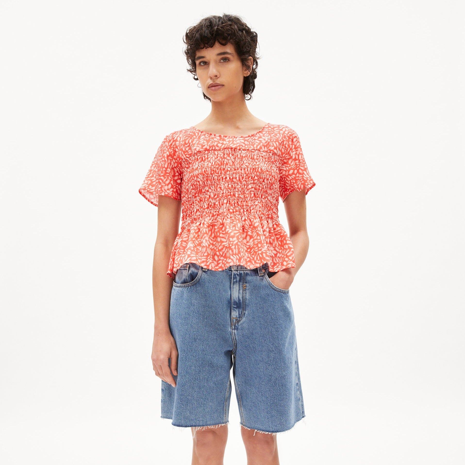 ARMEDANGELS Bluse "MEMAA WATER DOTS"
