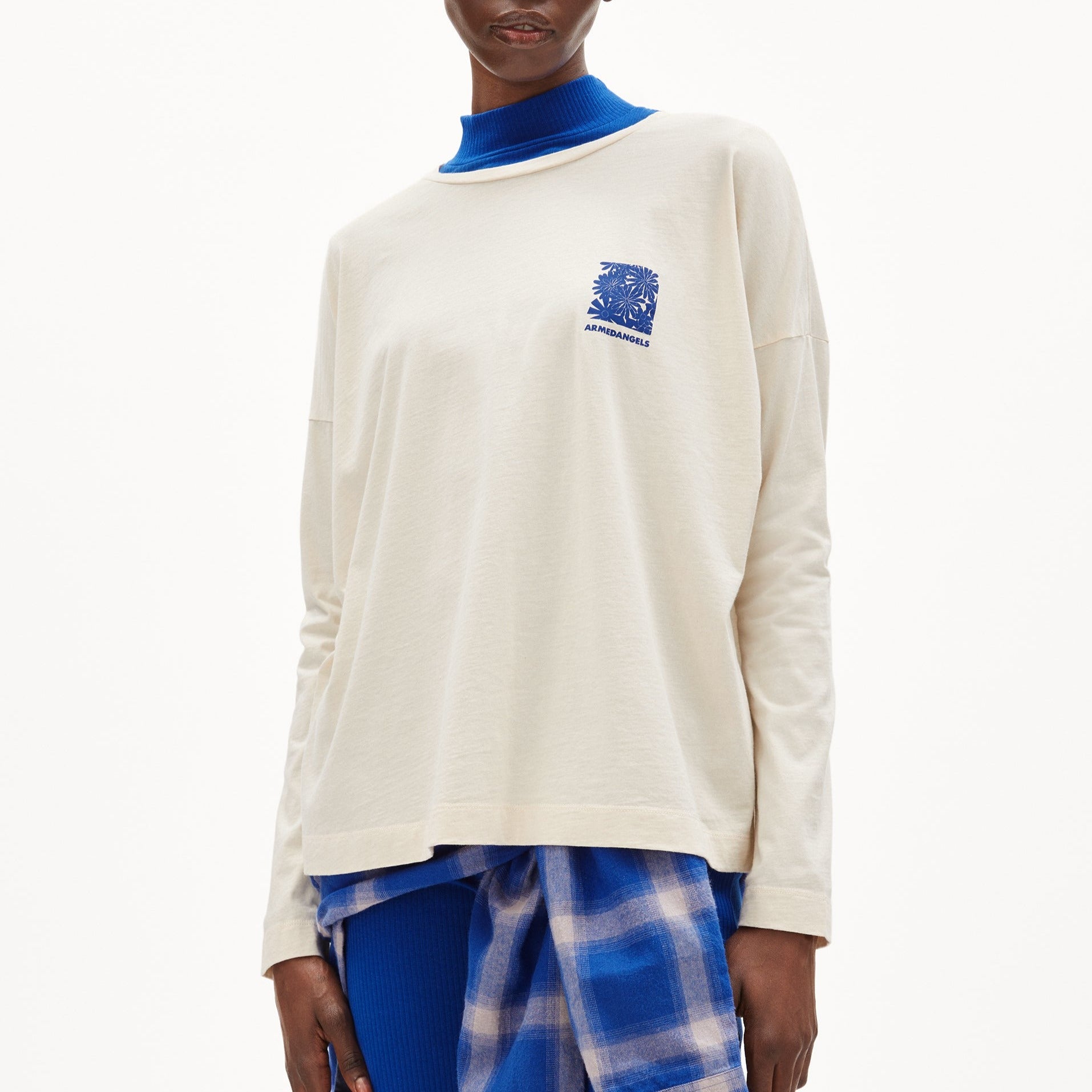 ARMEDANGELS Longsleeve "OLAA FLORAL"