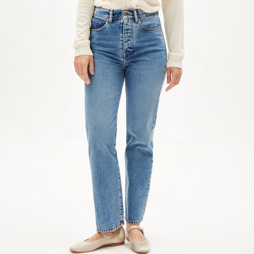 ARMEDANGELS Damen Straight Jeans 5 Pockets "AAIKALA"