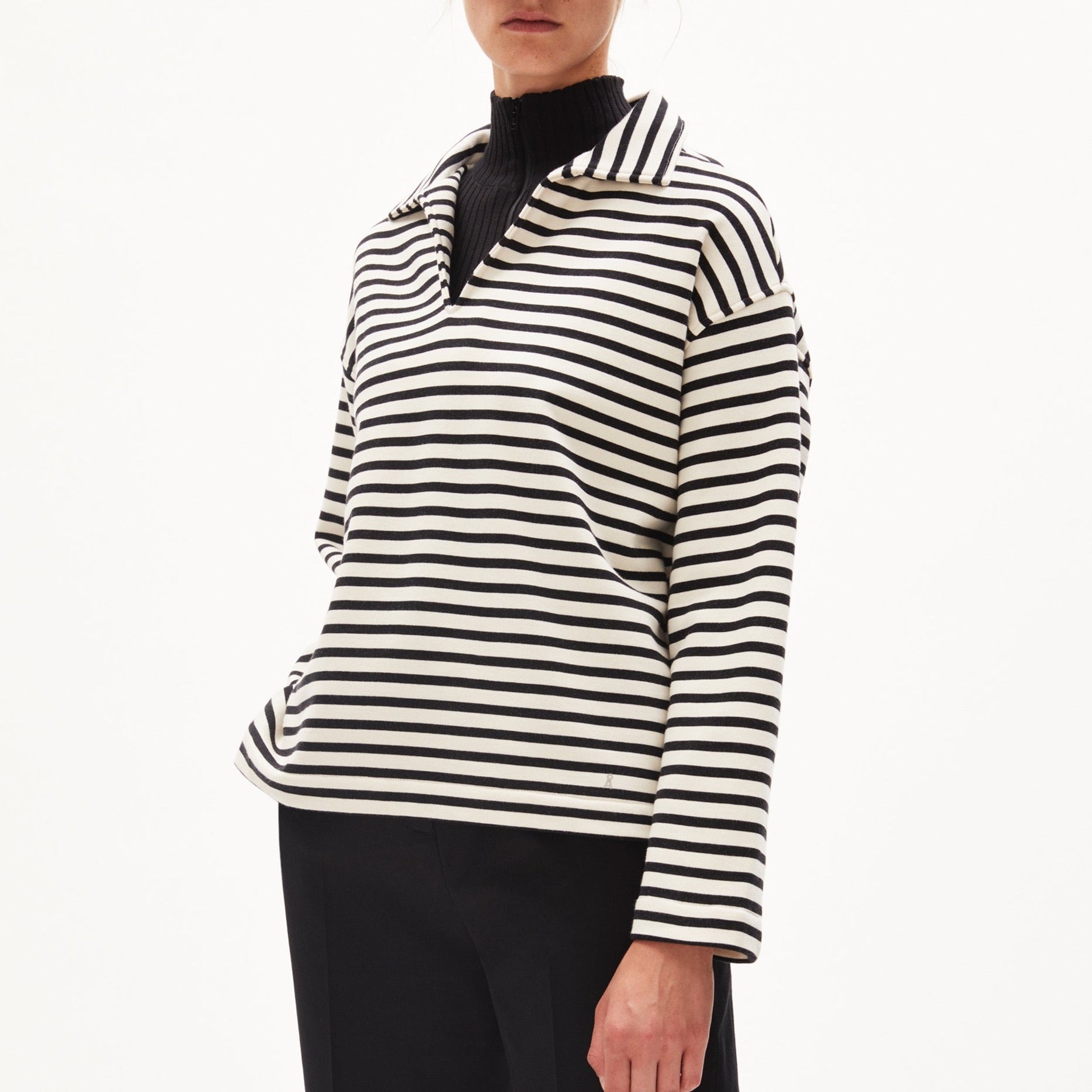 ARMEDANGELS Sweatshirt "NAIRAA STRIPE"