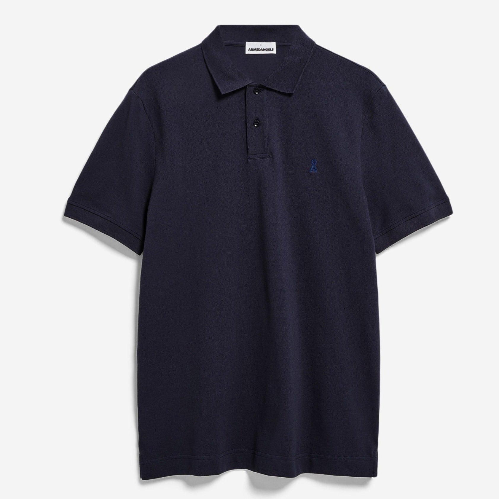 ARMEDANGELS Poloshirt "FIBRAA" Night Sky