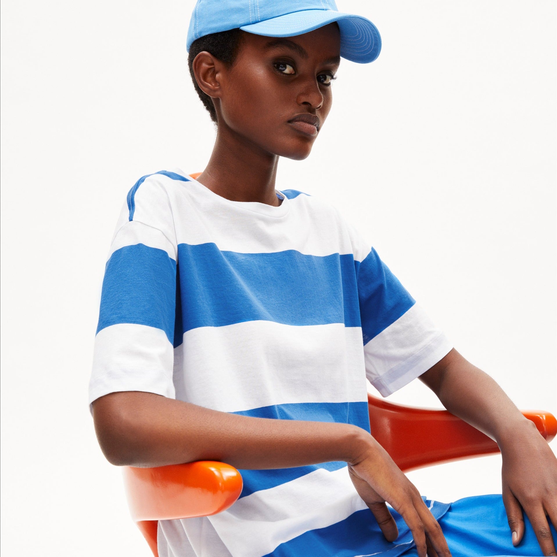 ARMEDANGELS T-Shirt "SAIKAA BOLD STRIPES"