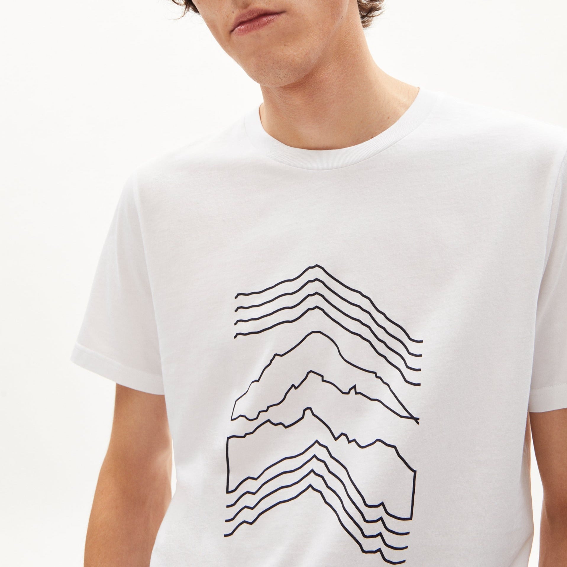 ARMEDANGELS T-Shirt "JAAMES MOUNTAIN ICON"