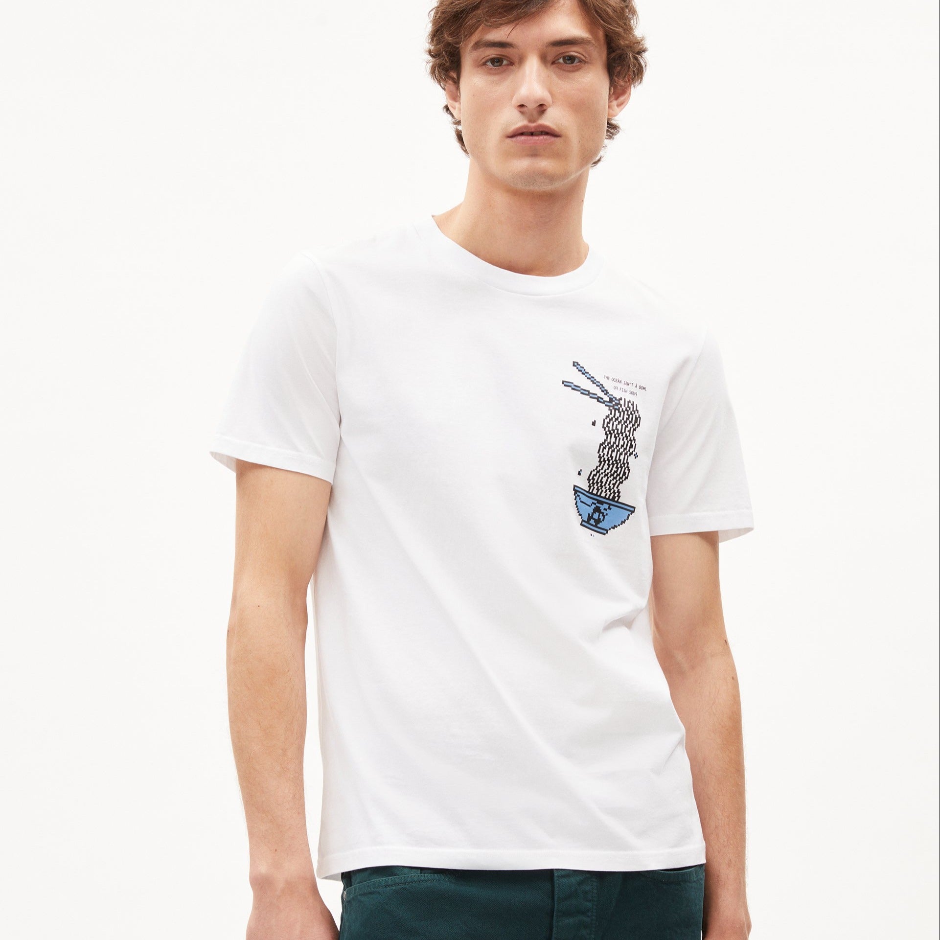 ARMEDANGELS T-Shirt "JAAMES FISH SOUP"