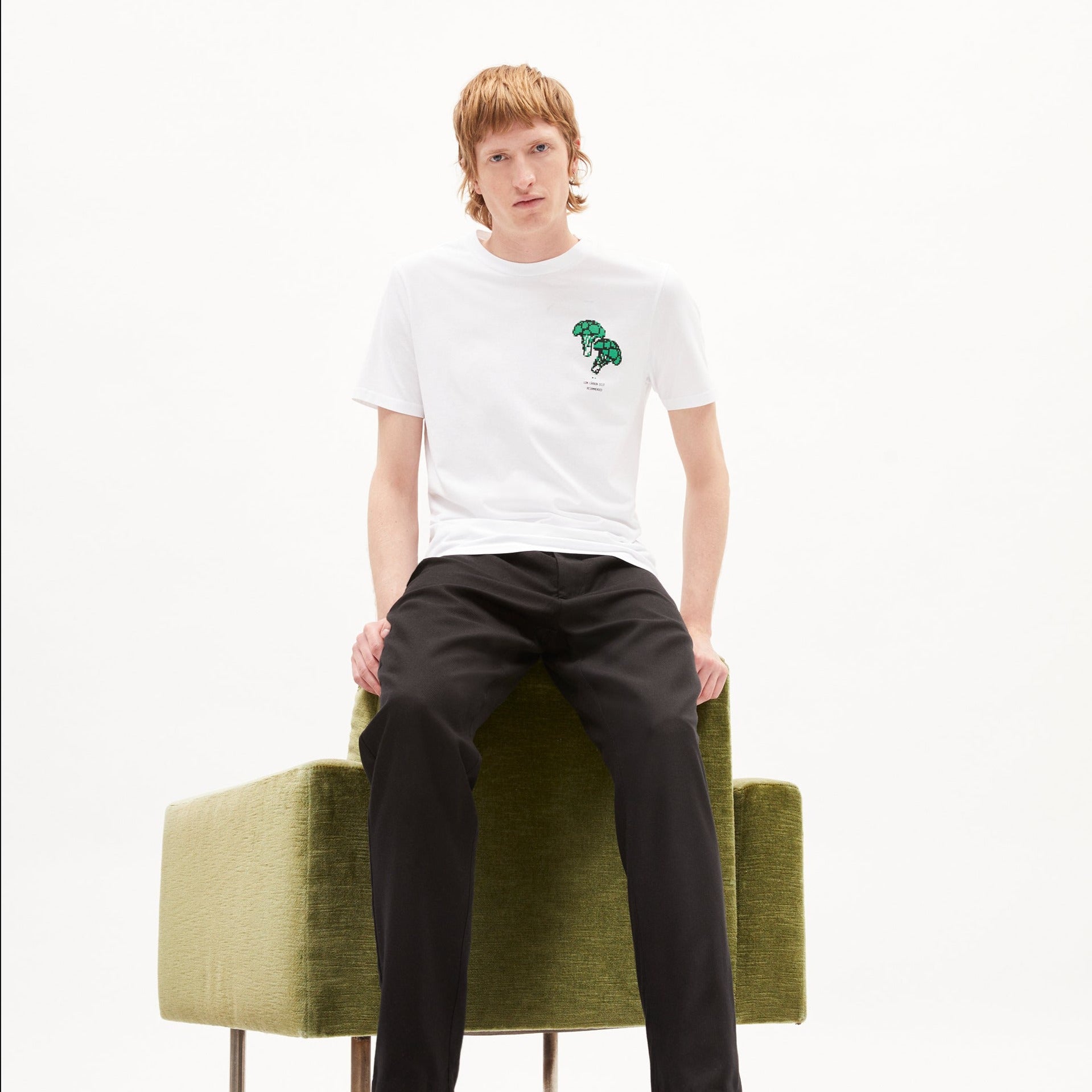 ARMEDANGELS T-Shirt "JAAMES LOW CARBON DIET"