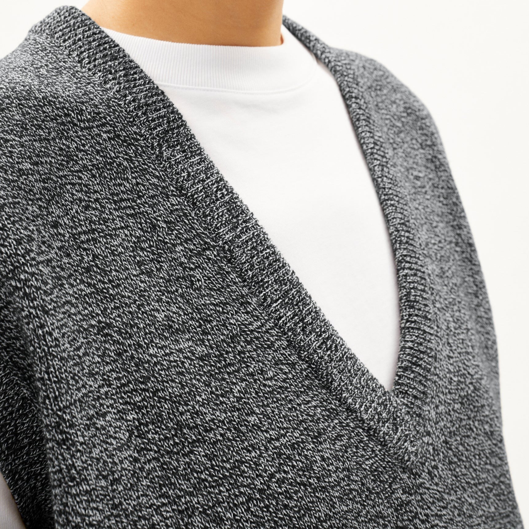 ARMEDANGELS Stricktop "MALUKAA CLEAN UP"