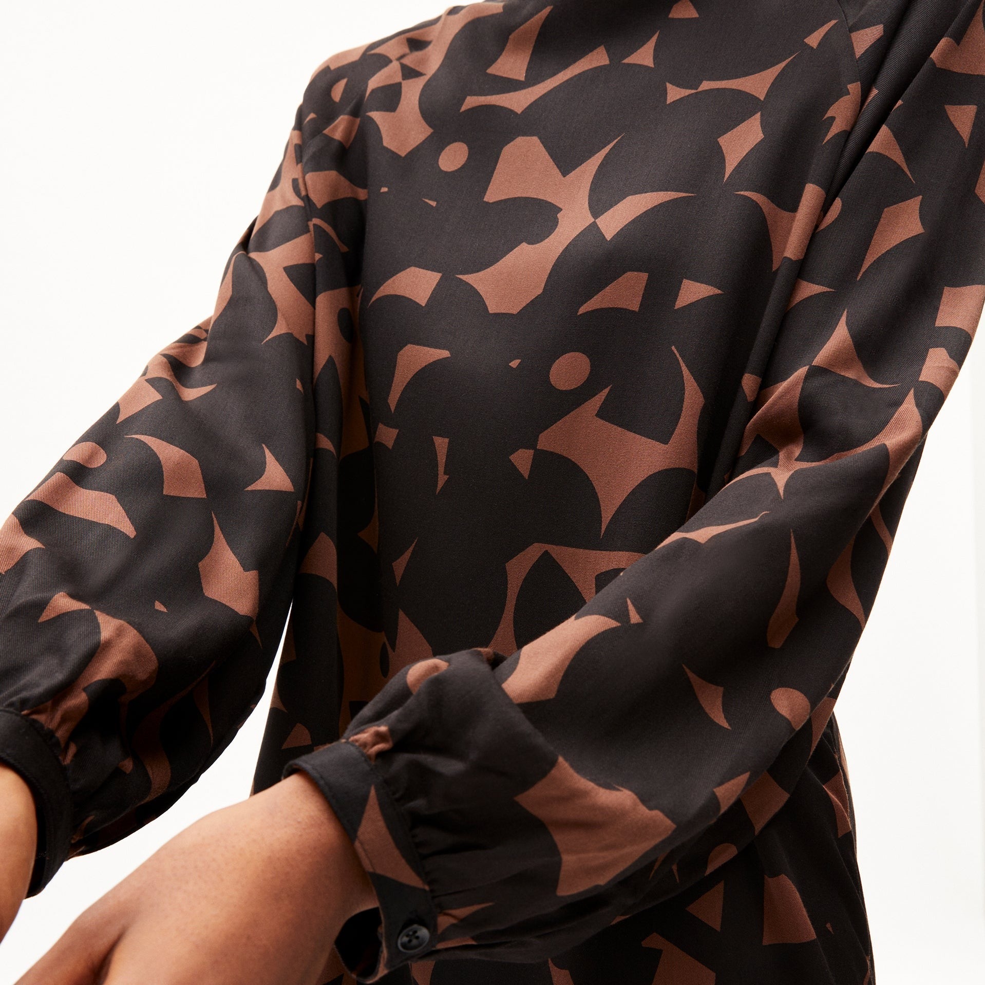 ARMEDANGELS Webkleid "ANINAA ABSTRACT A"