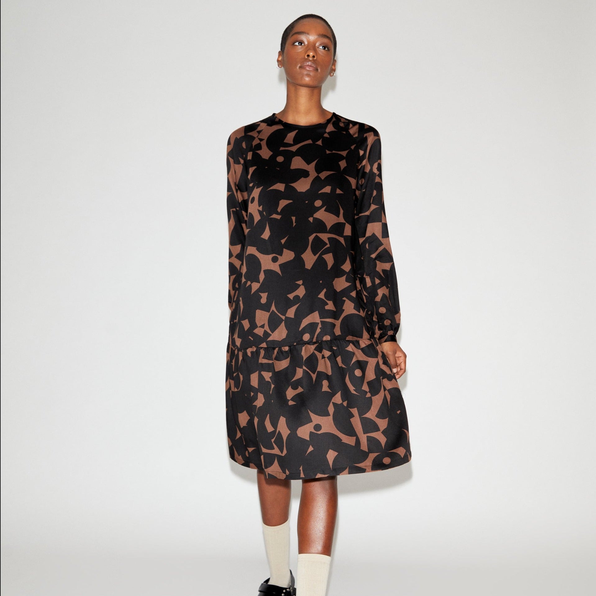 ARMEDANGELS Webkleid "ANINAA ABSTRACT A"