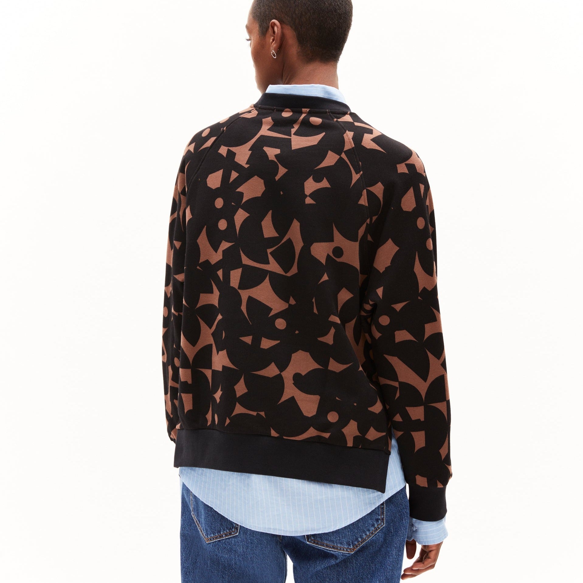ARMEDANGELS Sweatshirt "GIOVANNAA ABSTRACT A"