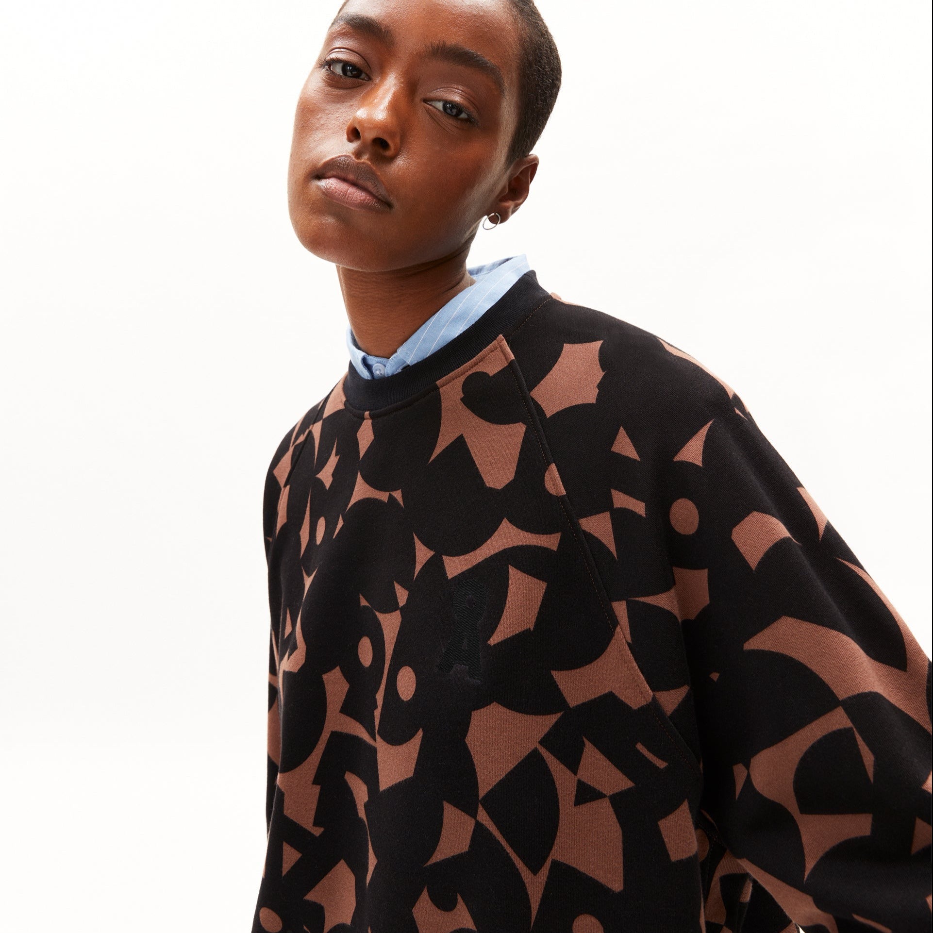 ARMEDANGELS Sweatshirt "GIOVANNAA ABSTRACT A"