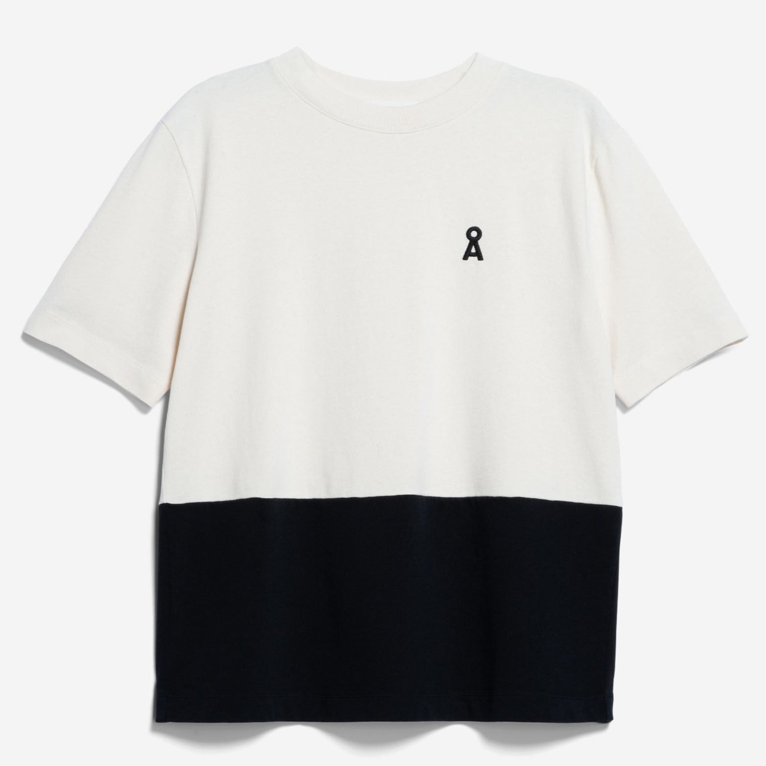 ARMEDANGELS T-Shirt "TARJAA PATCHED" Undyed-Black