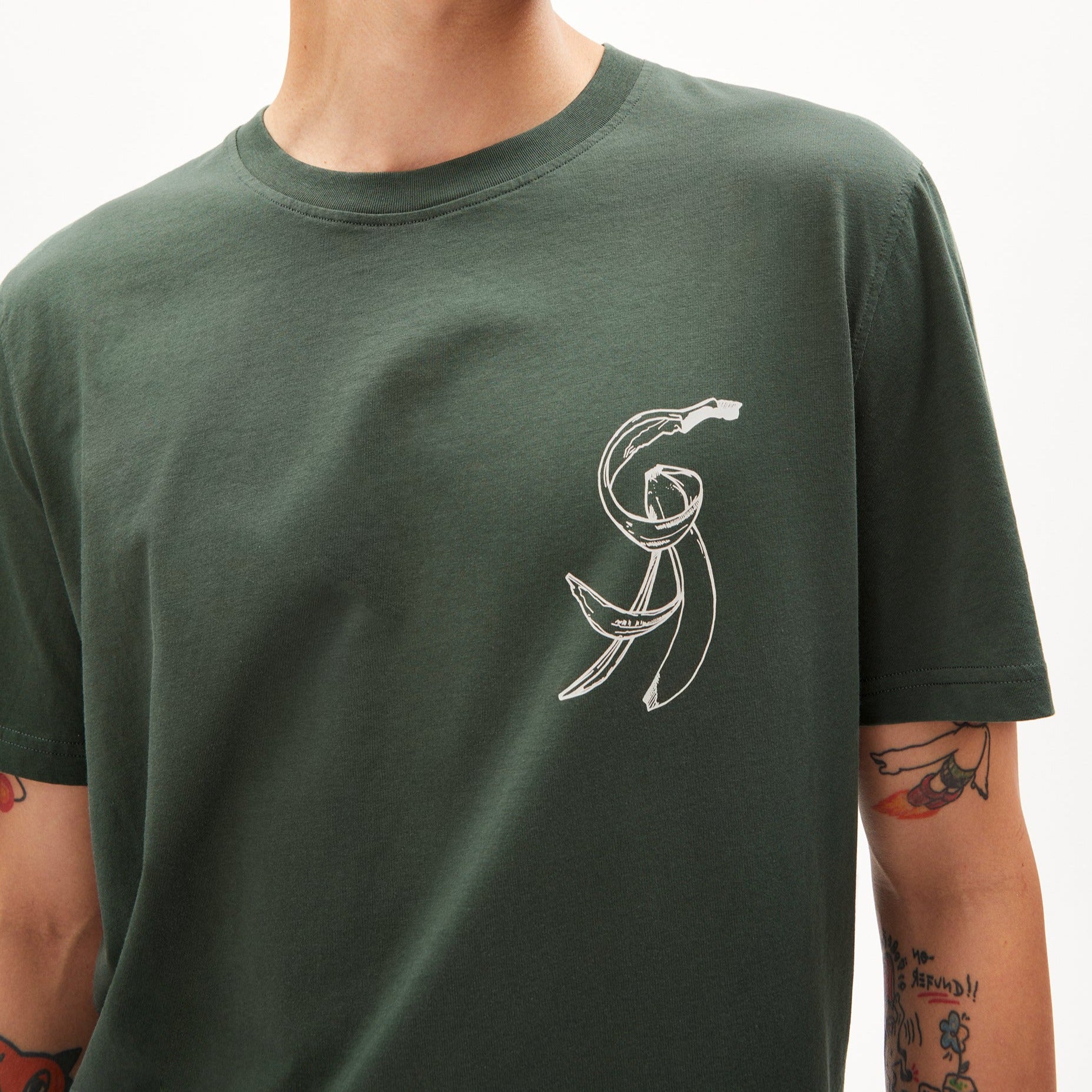 ARMEDANGELS T-Shirt "AADONI CHEST BANANAA"