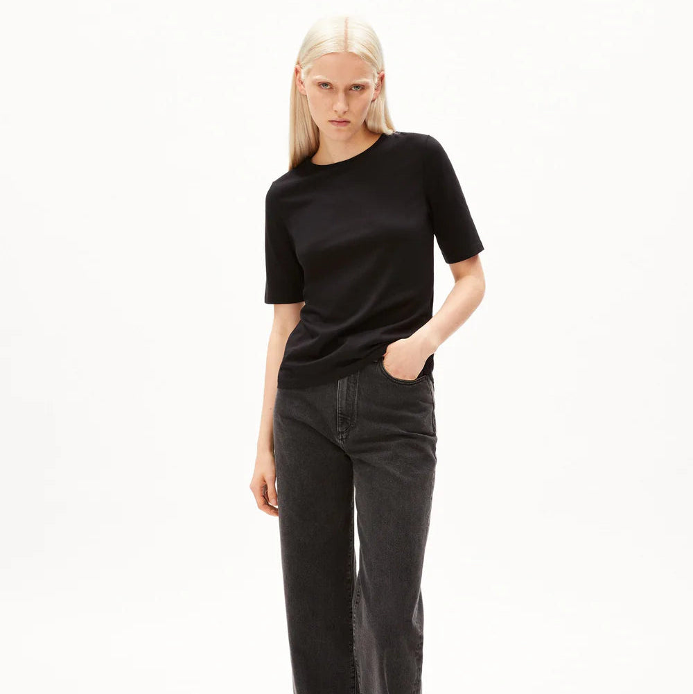 ARMEDANGELS Women Casual Jersey T-Shirt "DONAAJI FEAATHER LIGHT"