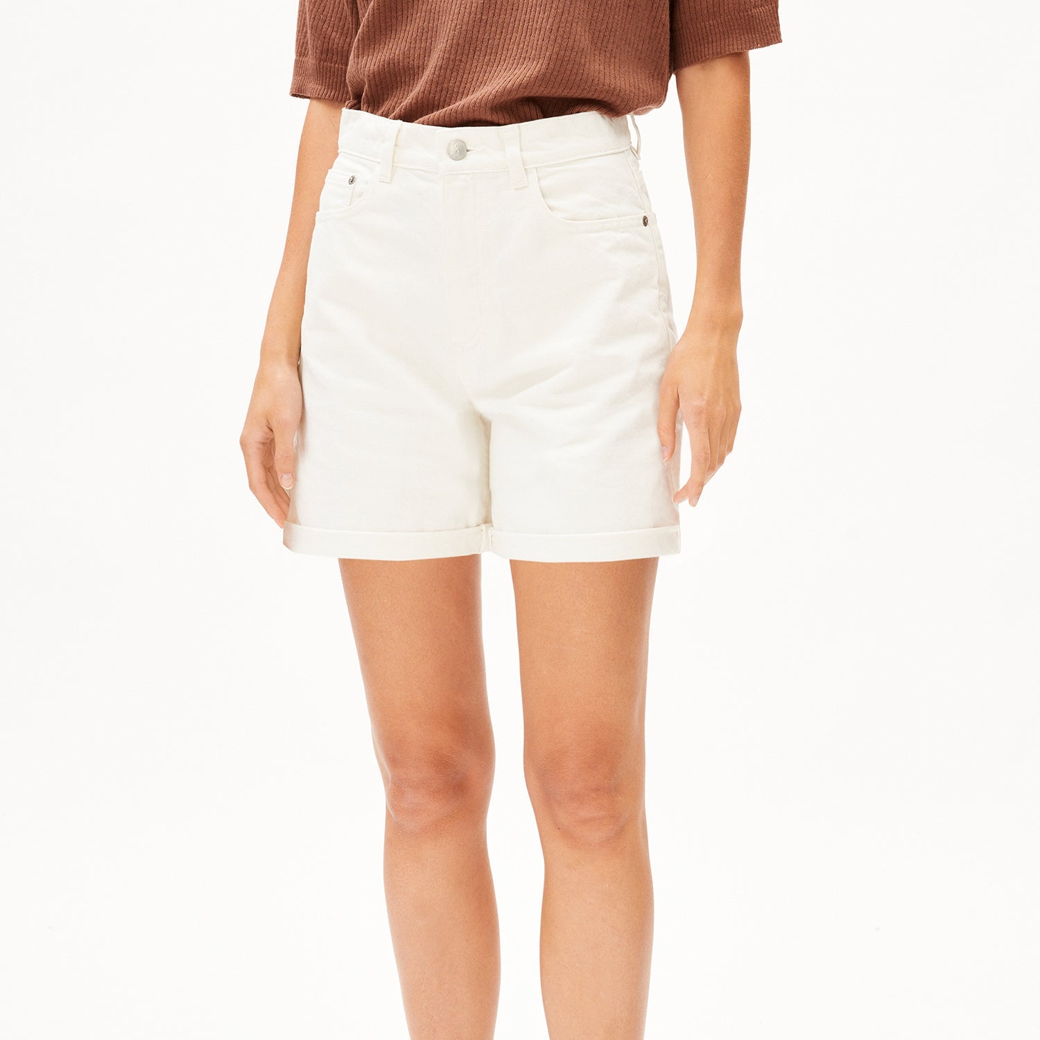 ARMEDANGELS Jeans Shorts "SHEAARI GMT DYE"