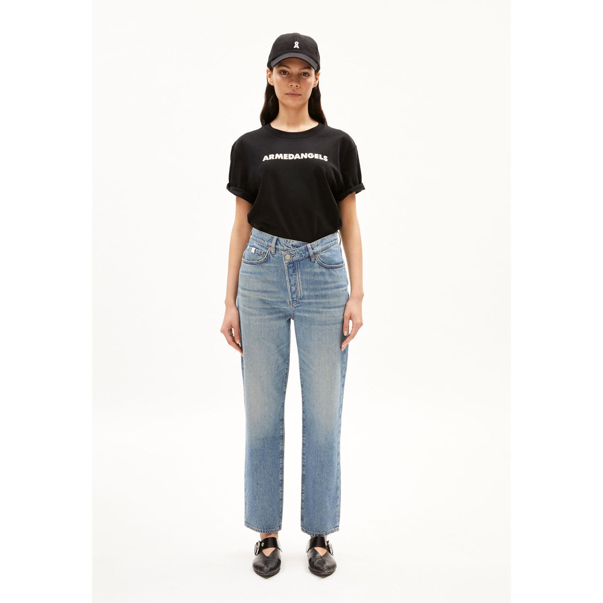 ARMEDANGELS Damen Regular Fit Jeans "AAIKALA DETAIL"