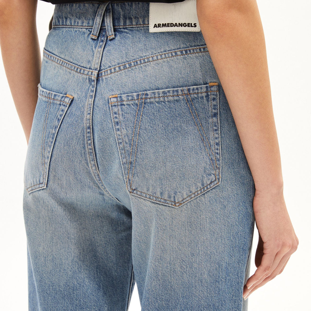 ARMEDANGELS Damen Regular Fit Jeans "AAIKALA DETAIL"