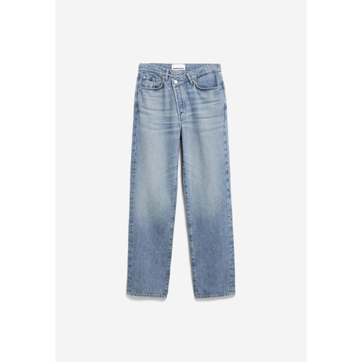 ARMEDANGELS Damen Regular Fit Jeans "AAIKALA DETAIL" Cerulean 32