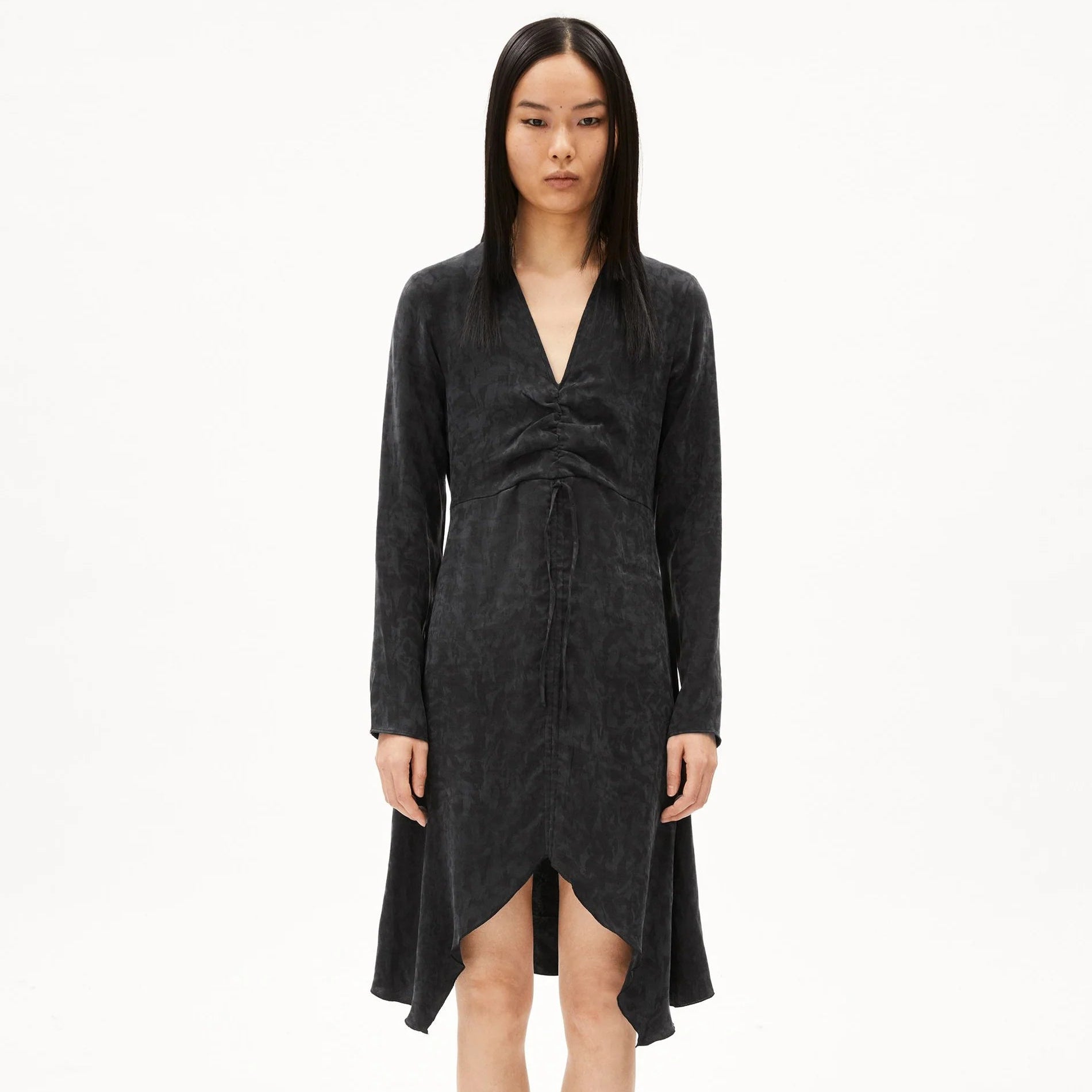 ARMEDANGELS Damen Casual Kleider Web "TINRAA JACQ" Black