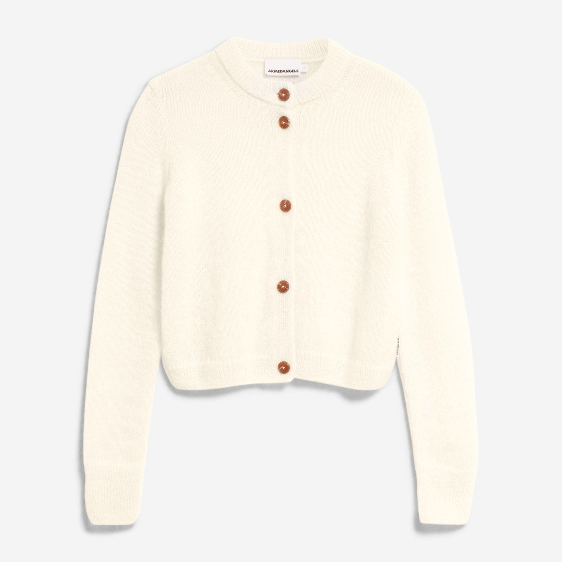 ARMEDANGELS Damen Casual Strick Cardigan "GILAAH MOHAIR" Oatmilk