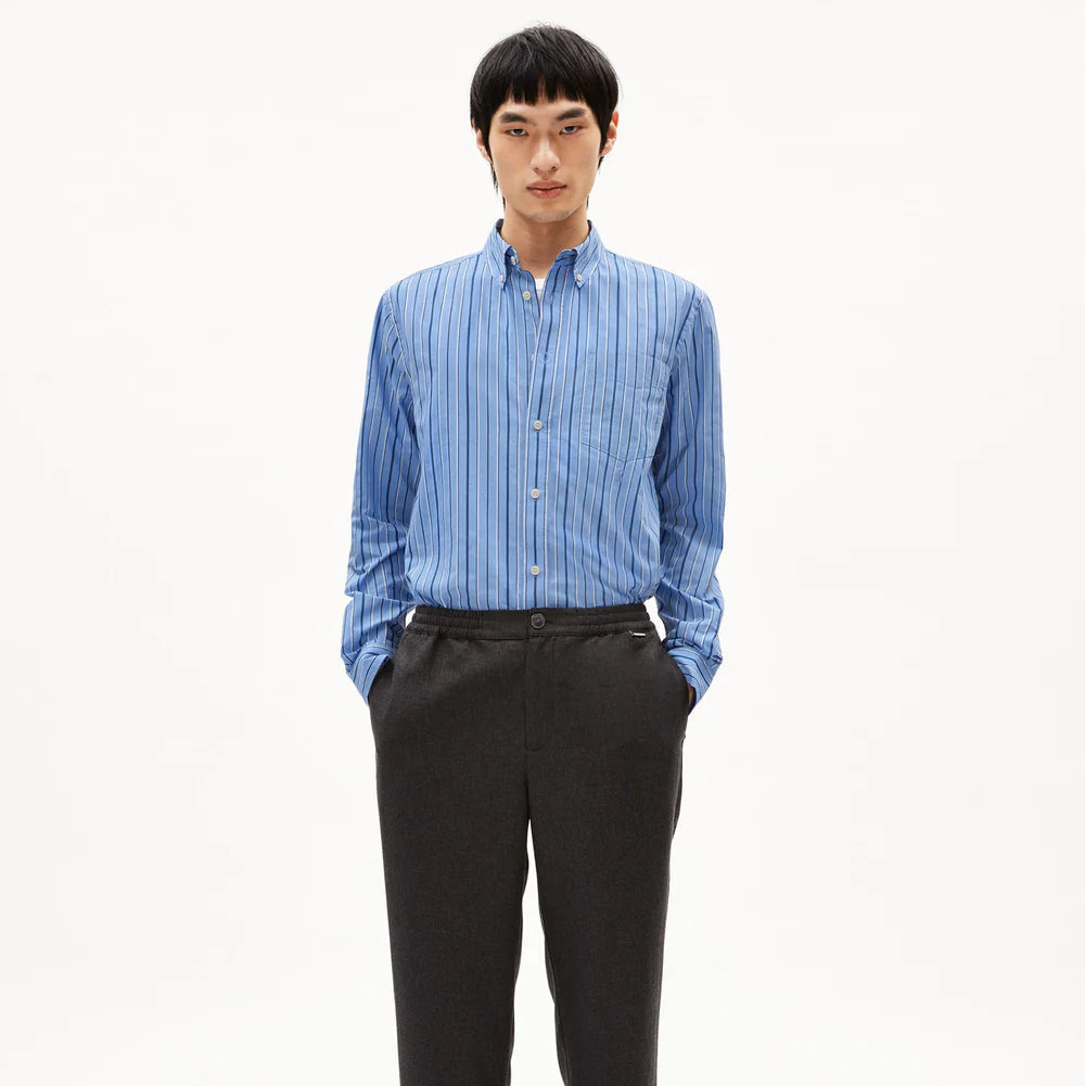 ARMEDANGELS Men Casual Hemd langarm "GAVRAA STRIPES"