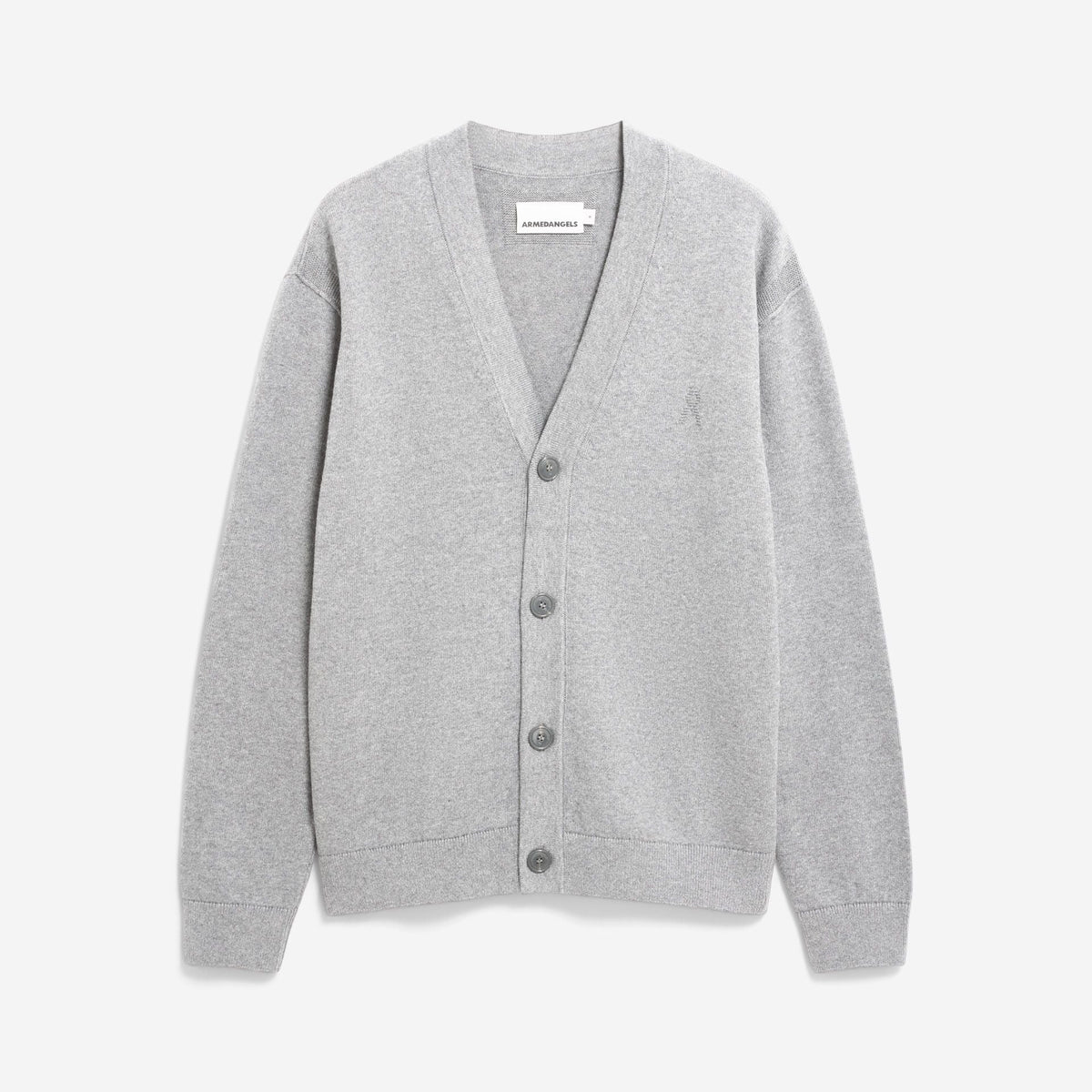 ARMEDANGELS Cardigan "AANATOL" XXL Silver Melange