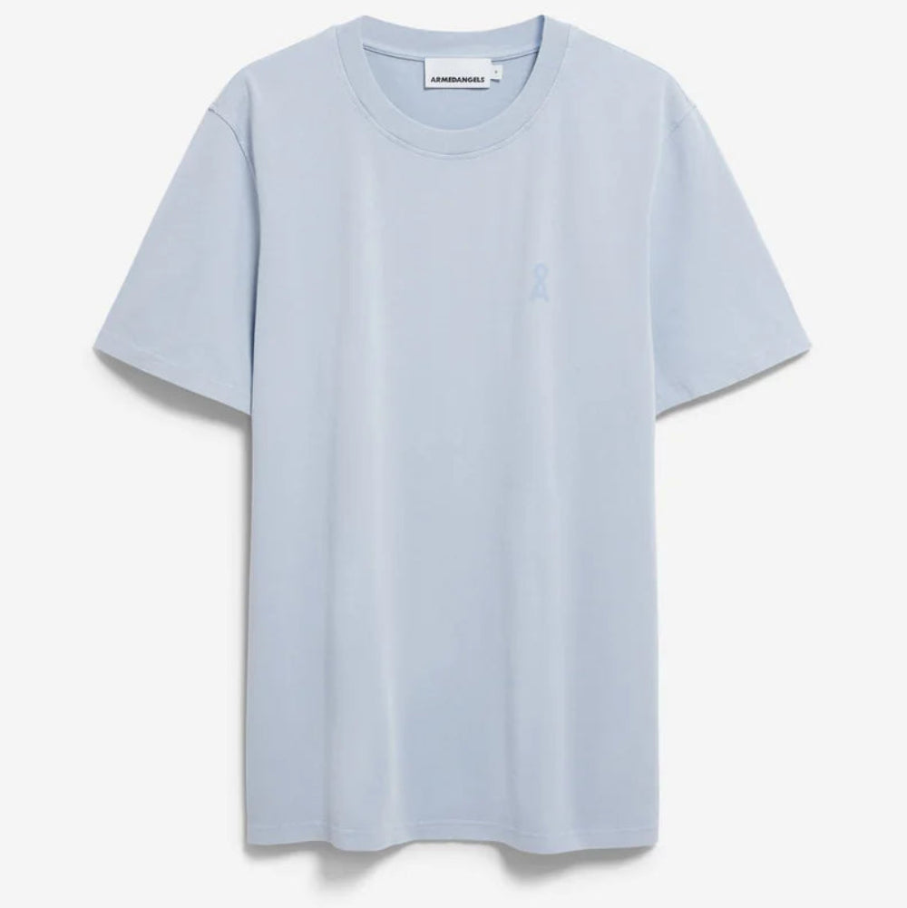 ARMEDANGELS Men Casual Jersey Shirt T-Shirt "ICONIC Å MAARKOS GMT DYE" S Heather Washed